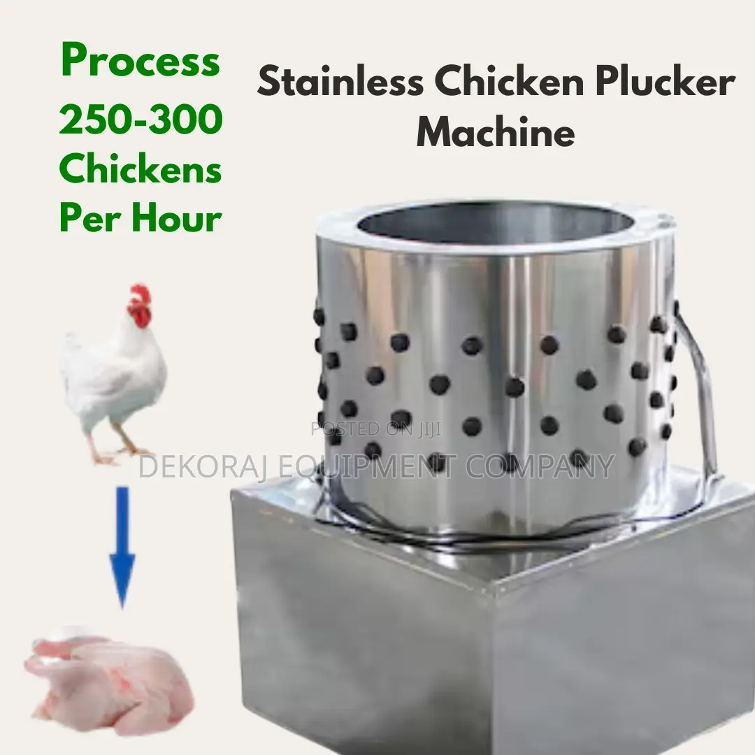 Advanced Chicken Defeathering Machine For High Productivity