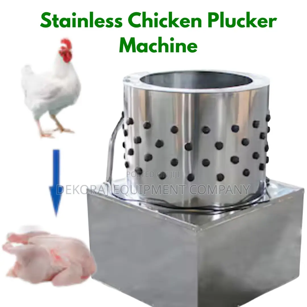 Portable Chicken Defeathering Machine for on-the-Go Use