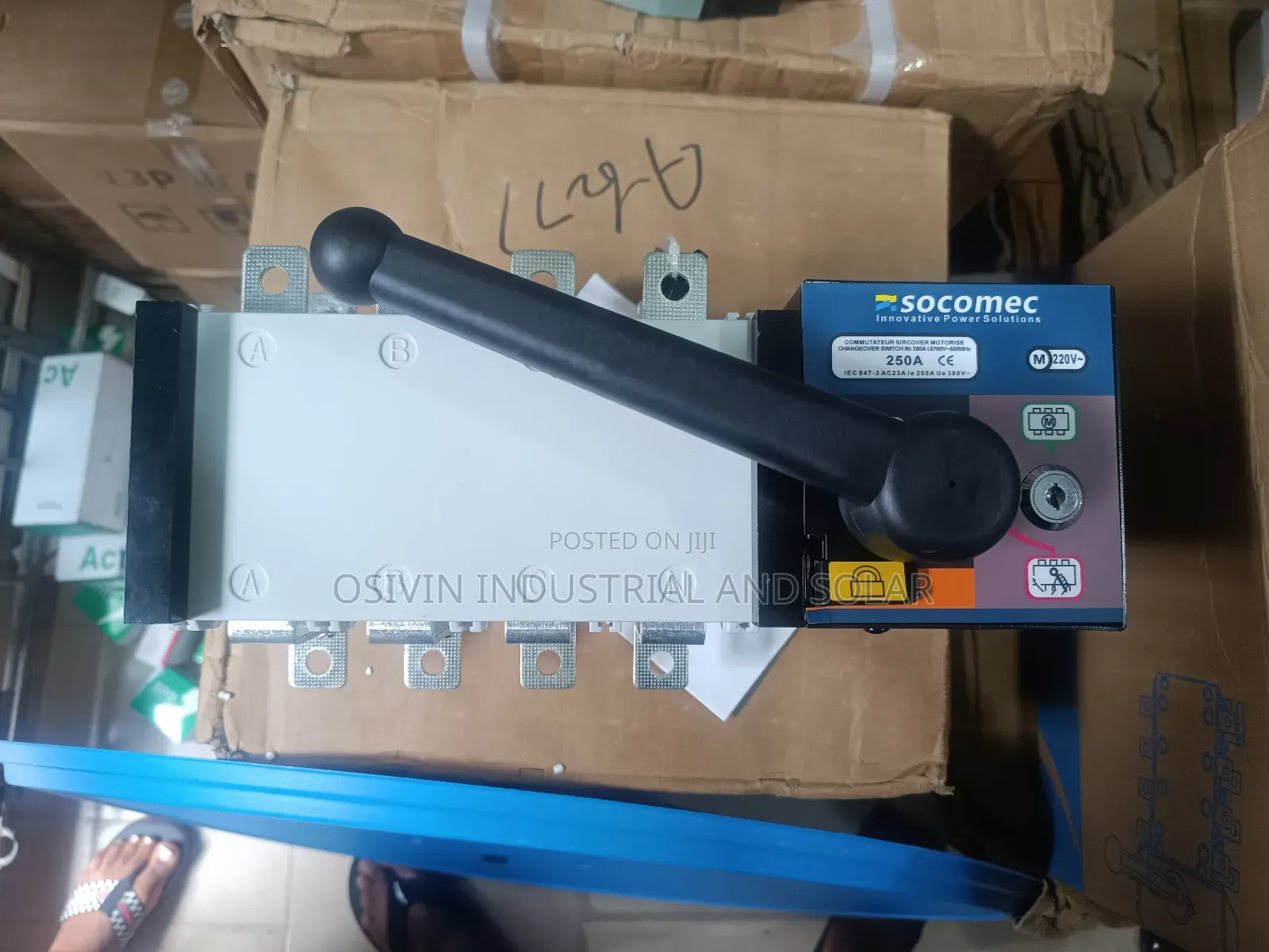 250a Automatic Change Over Switch 3phase