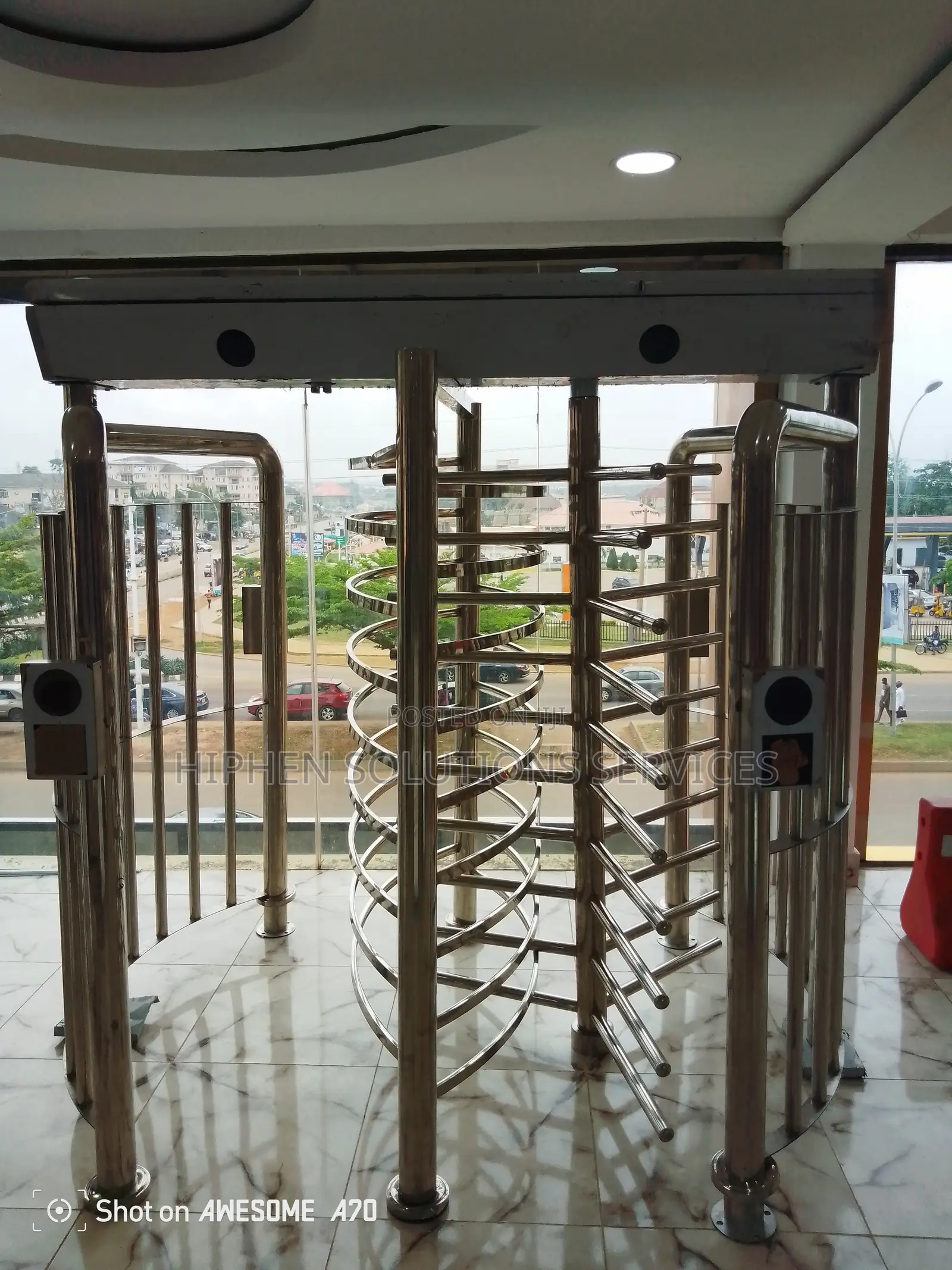 Double Lane Full Height Turnstile
