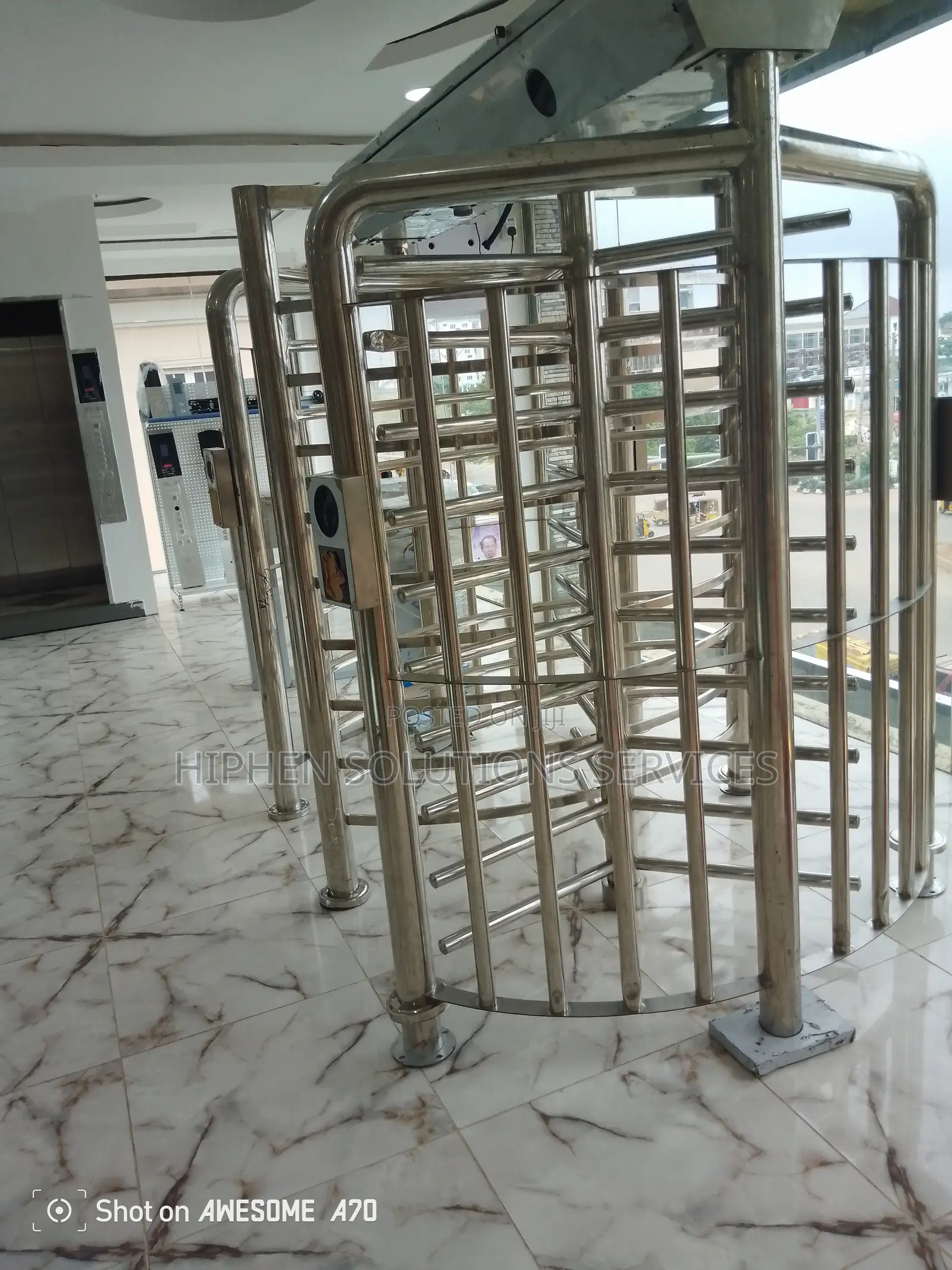 Double Door Full Height Turnstile