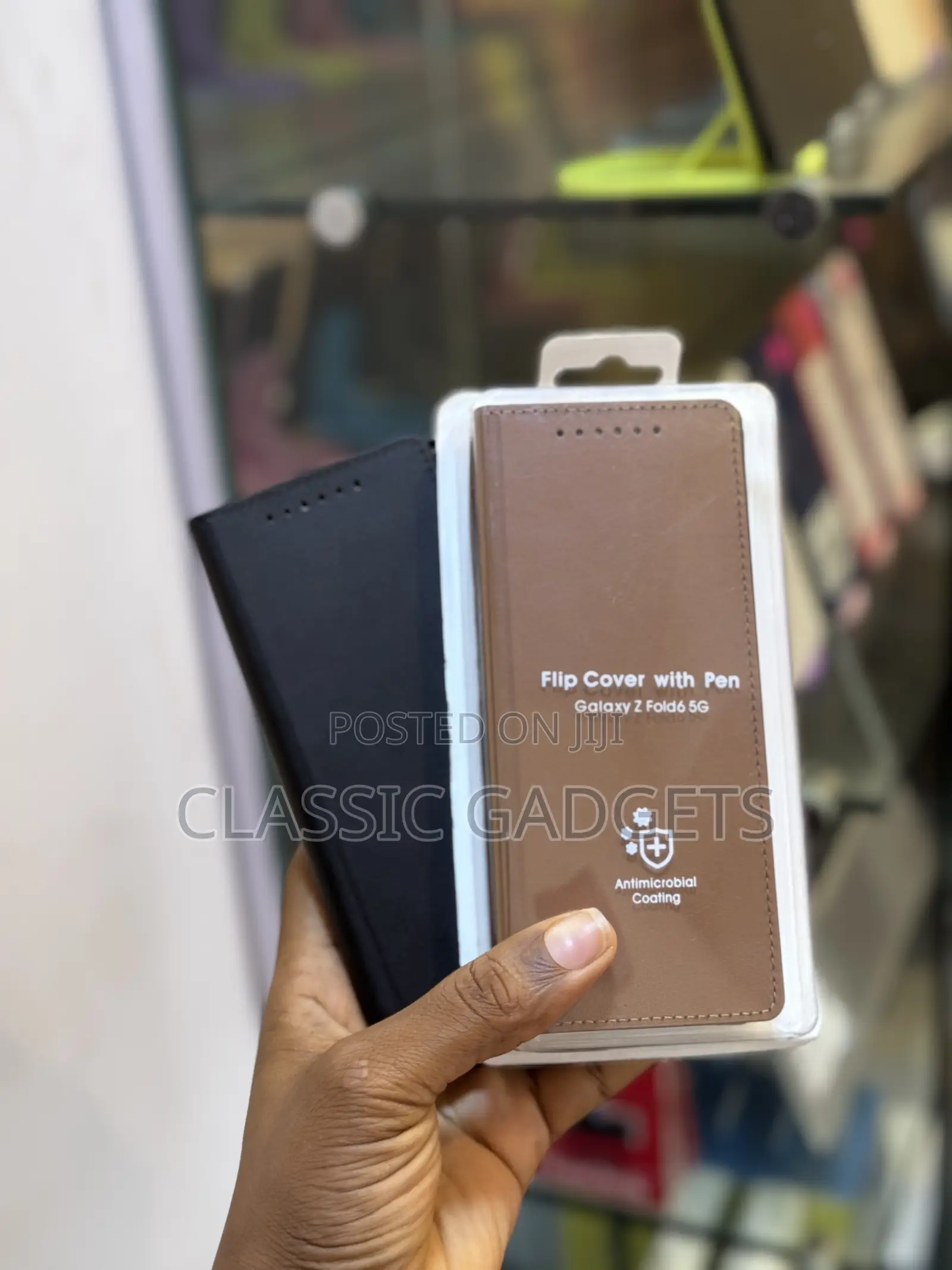 2in1 Magnetic Leather Cover With Wallet for Galaxy Z Fold 6