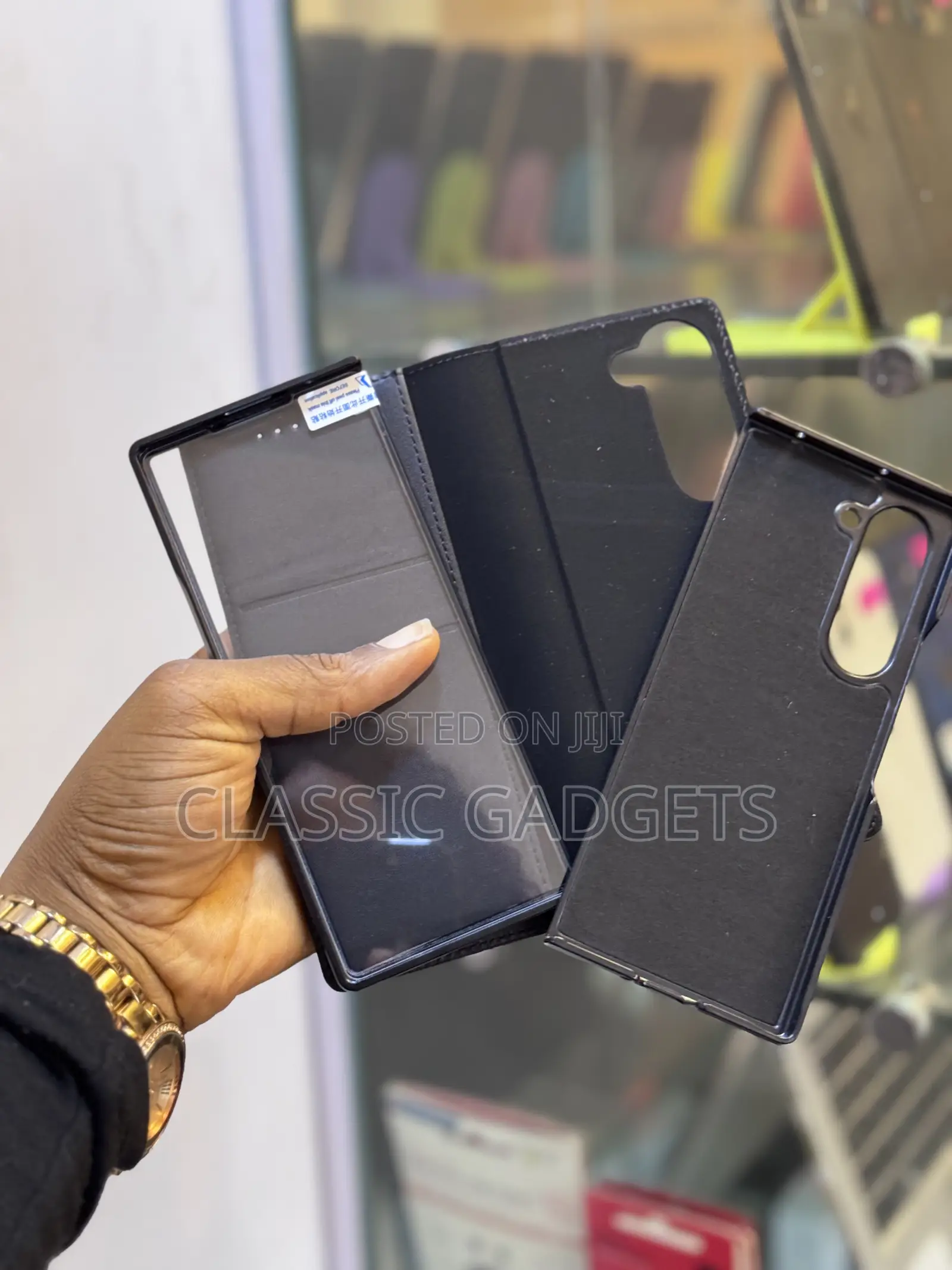2in1 Magnetic Leather Cover With Wallet for Galaxy Z Fold 6
