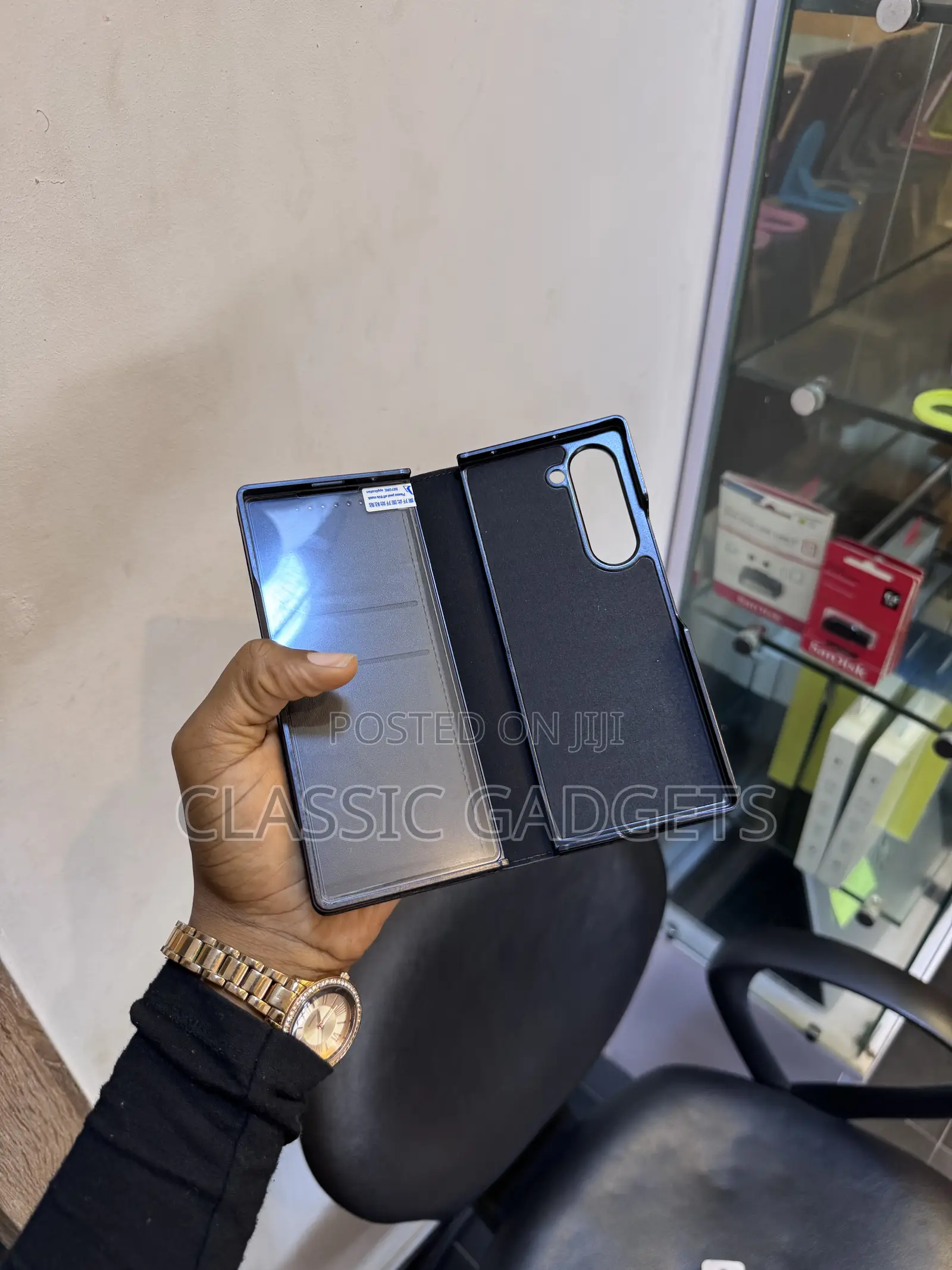2in1 Magnetic Leather Cover With Wallet for Galaxy Z Fold 6