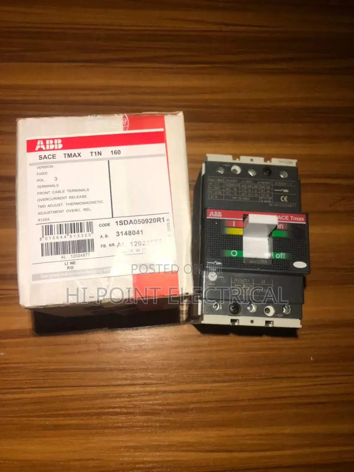 TMAX 125amps Circuit Breaker