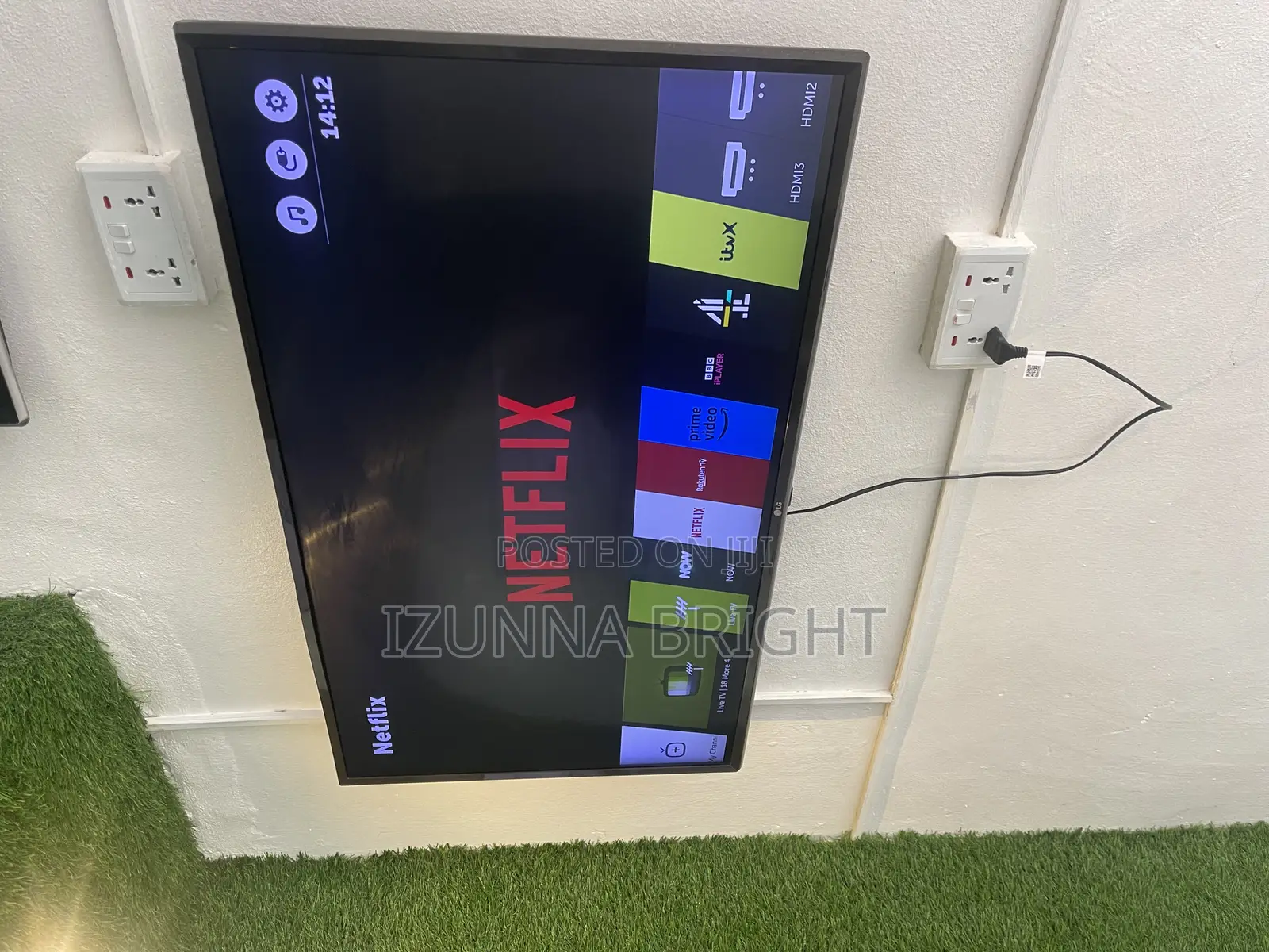 LG 43inch With Free Netflix Account