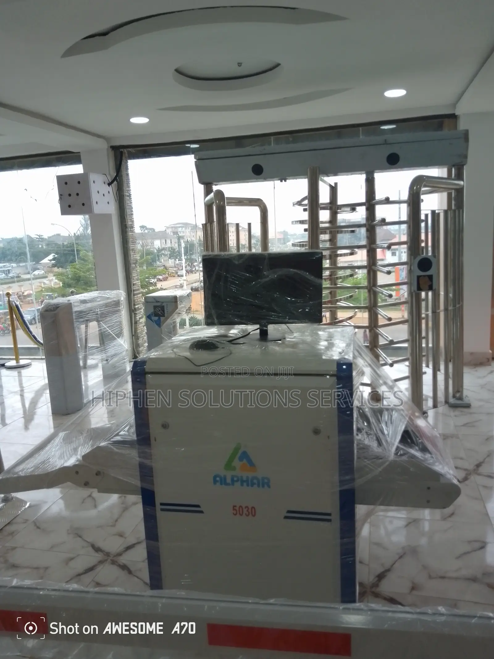 ALPHAR 5030A 500mm by 300mm Tunnel Size Baggage Scanner