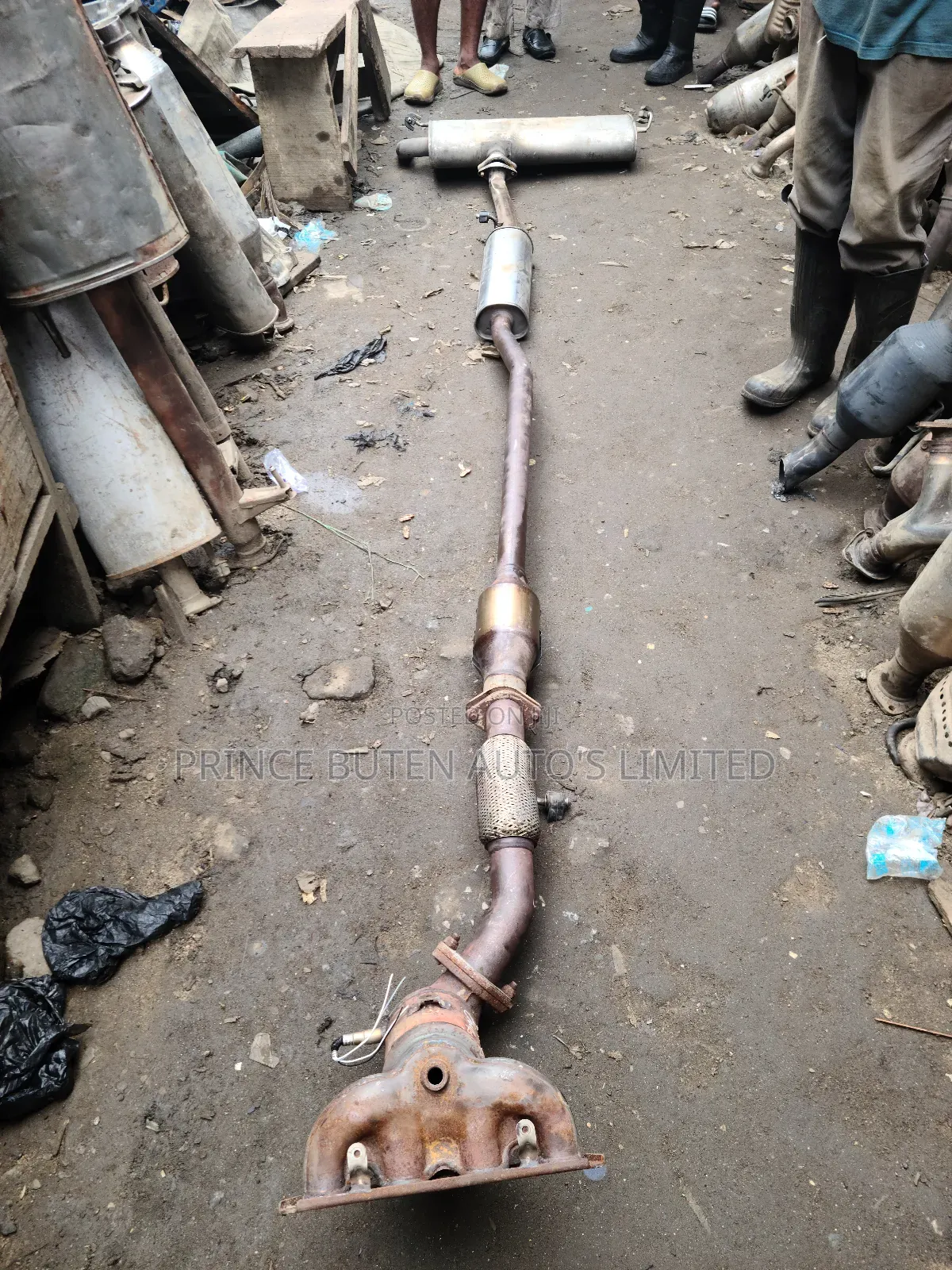 Complete Catalyst and Exhaust Pot Hyundai Tucson 2016