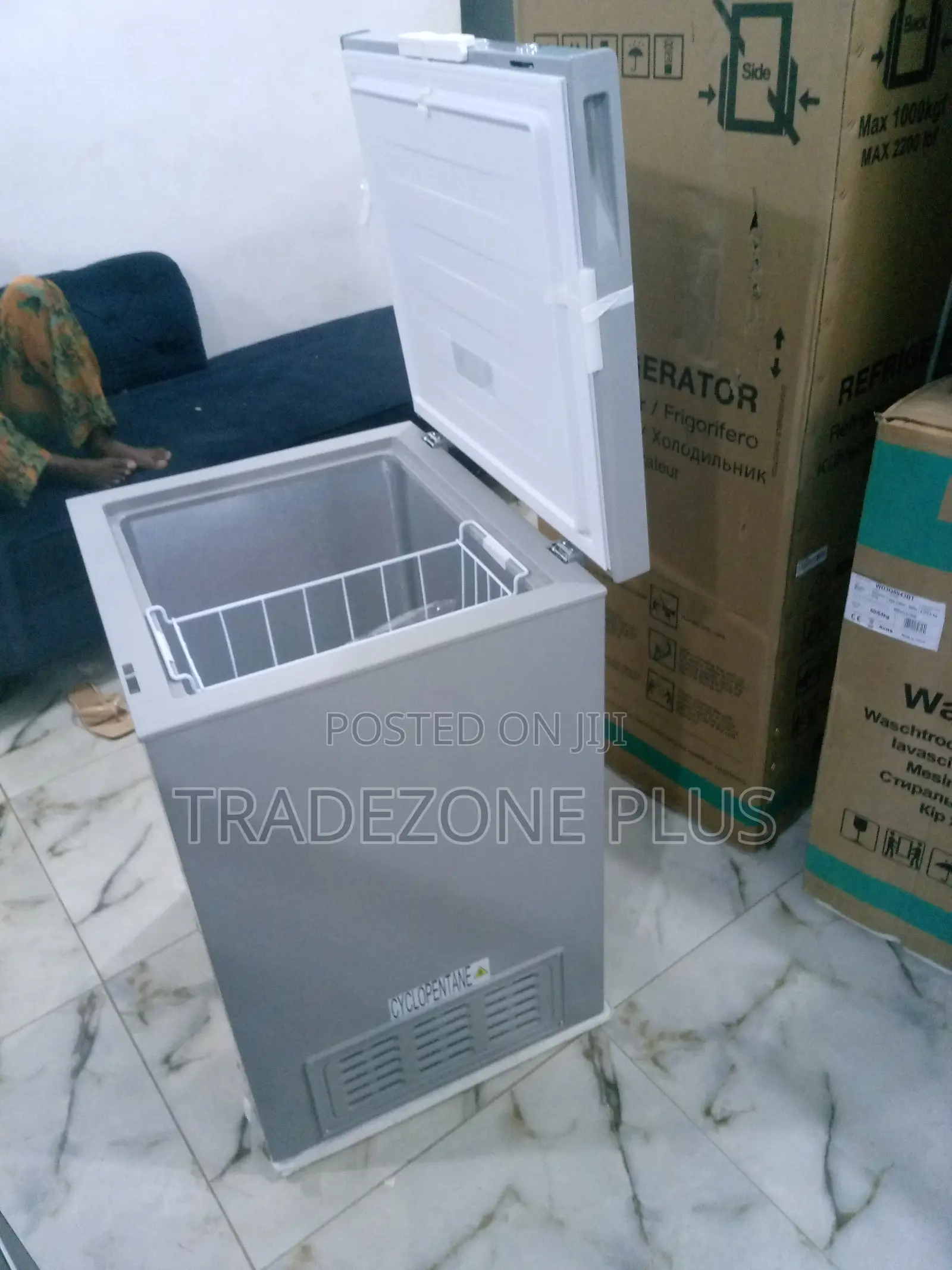 Rust Free Hisense 142ltr Chest Freezer
