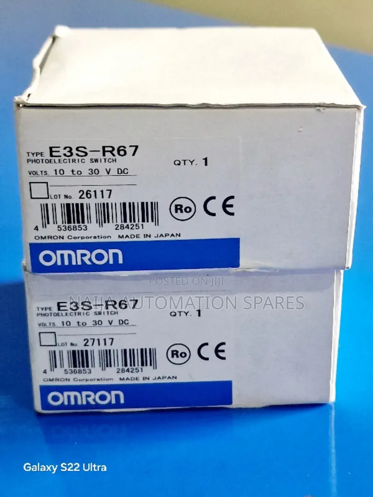 Omron Photoelectric Sensor | E3s-R67