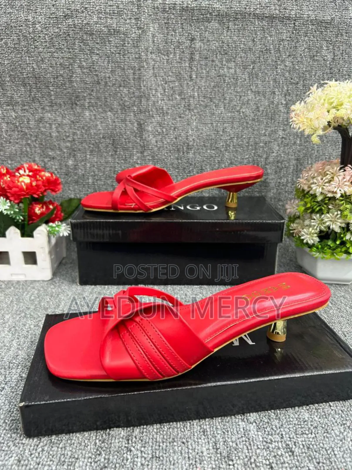 Low Heel Slippers