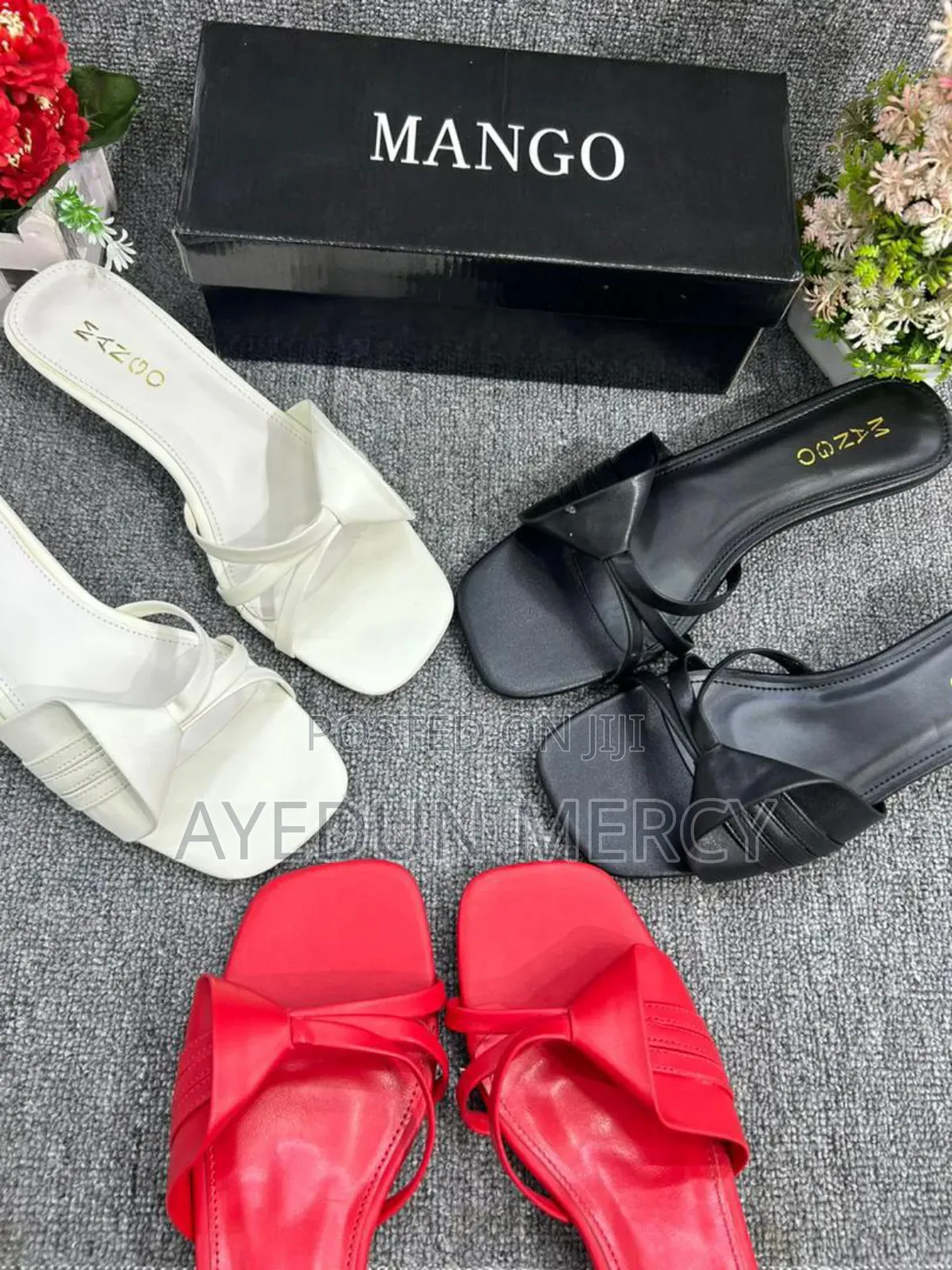 Low Heel Slippers