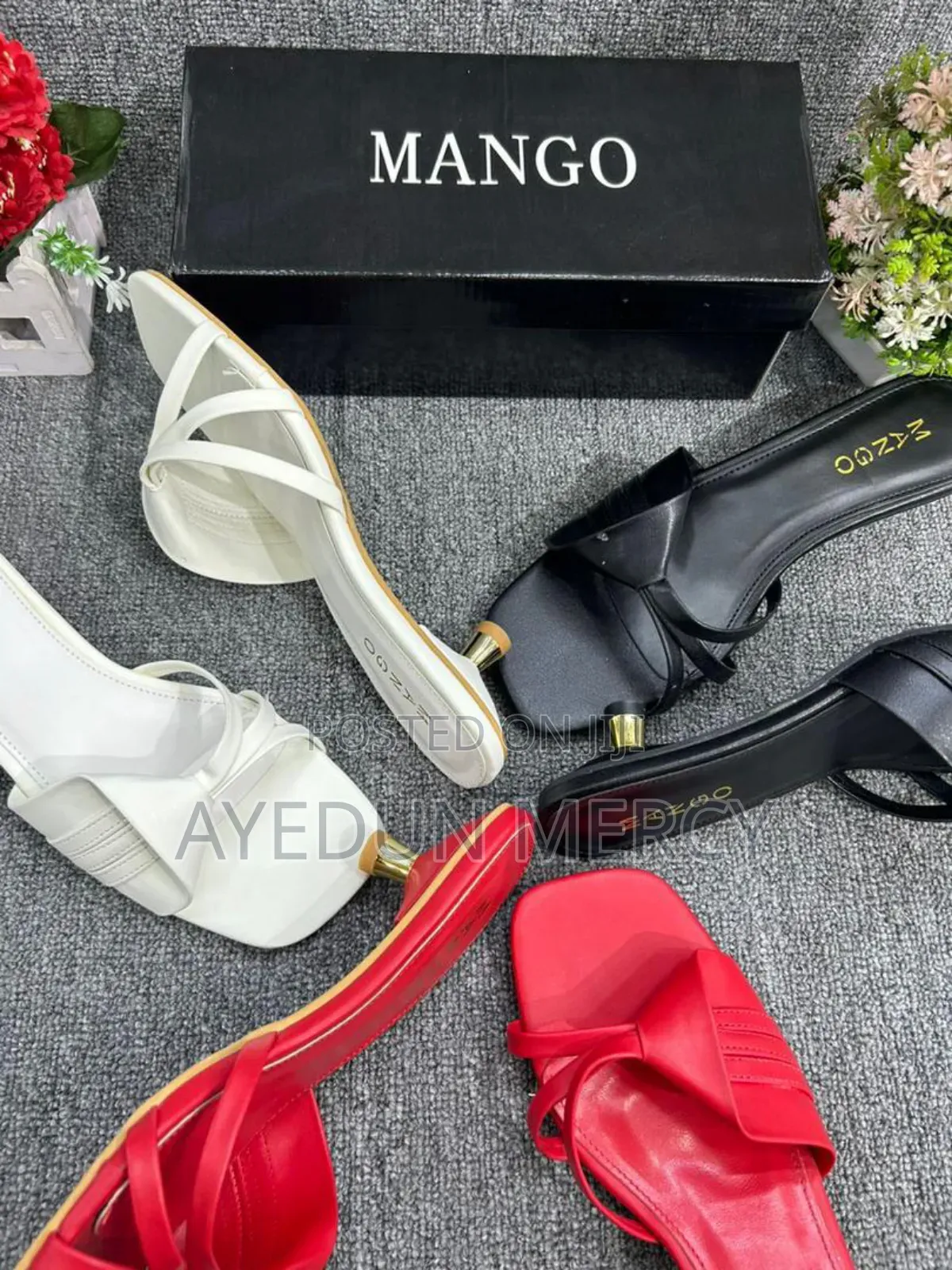 Low Heel Slippers