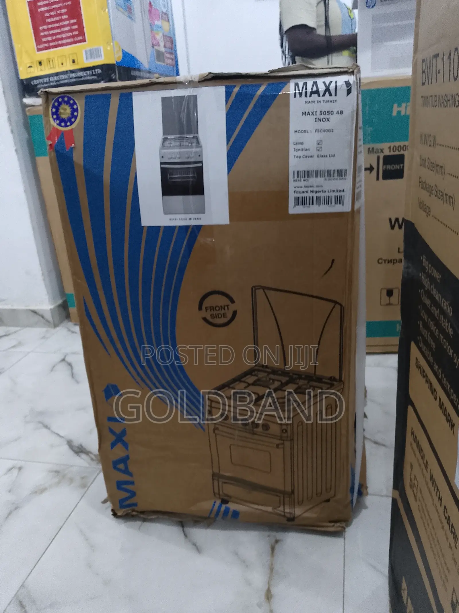 Strong Maxi 50*50 4gas (4B Igl Inox)