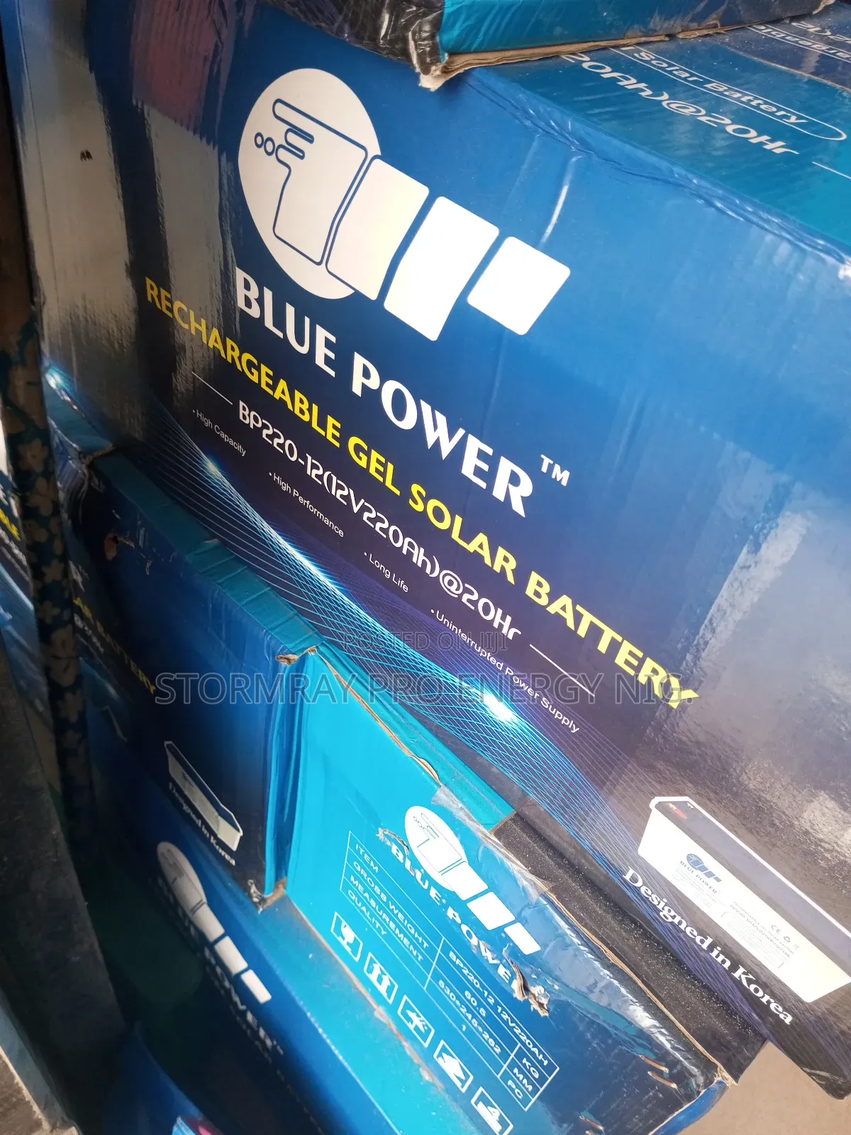 Blue Power 220ah Dry Cell Batteries