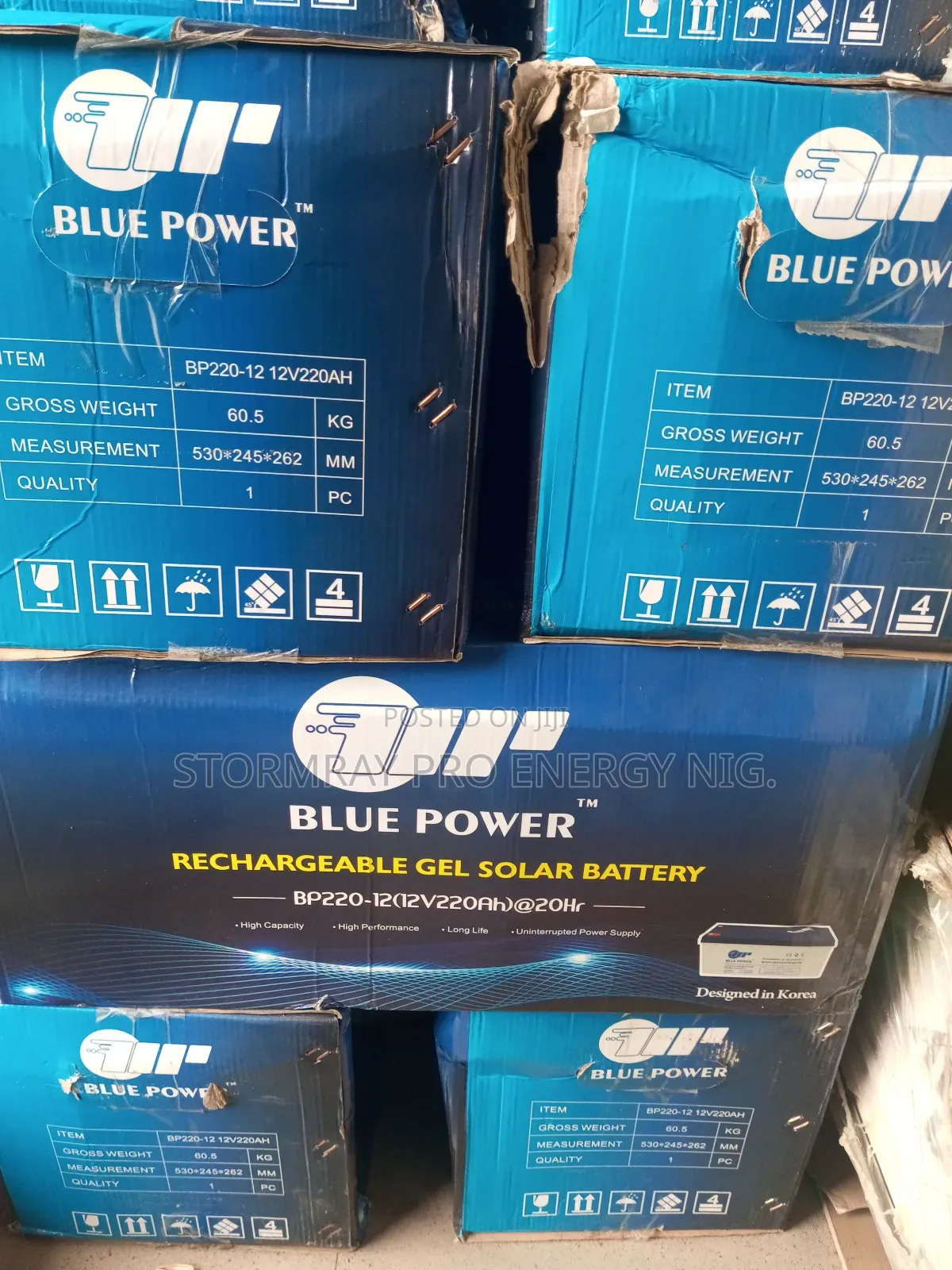 Blue Power 220ah Dry Cell Batteries
