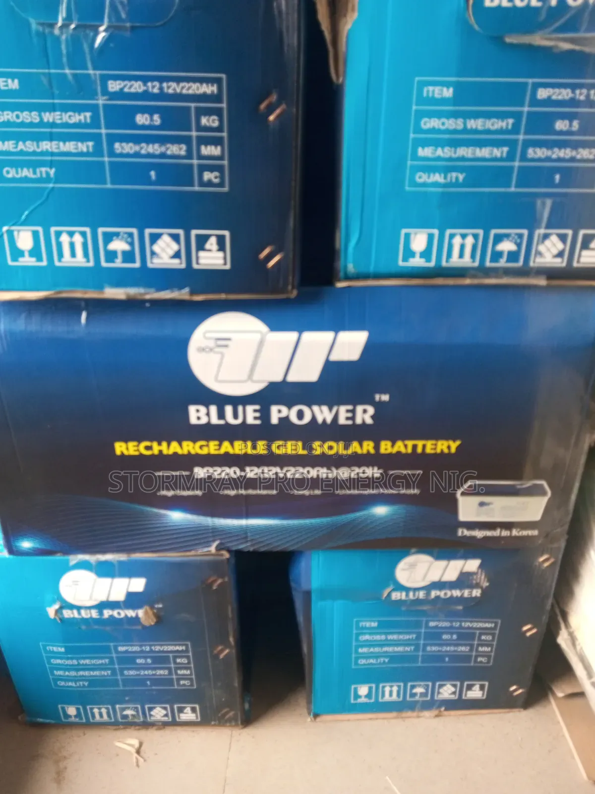 Blue Power 220ah Dry Cell Batteries