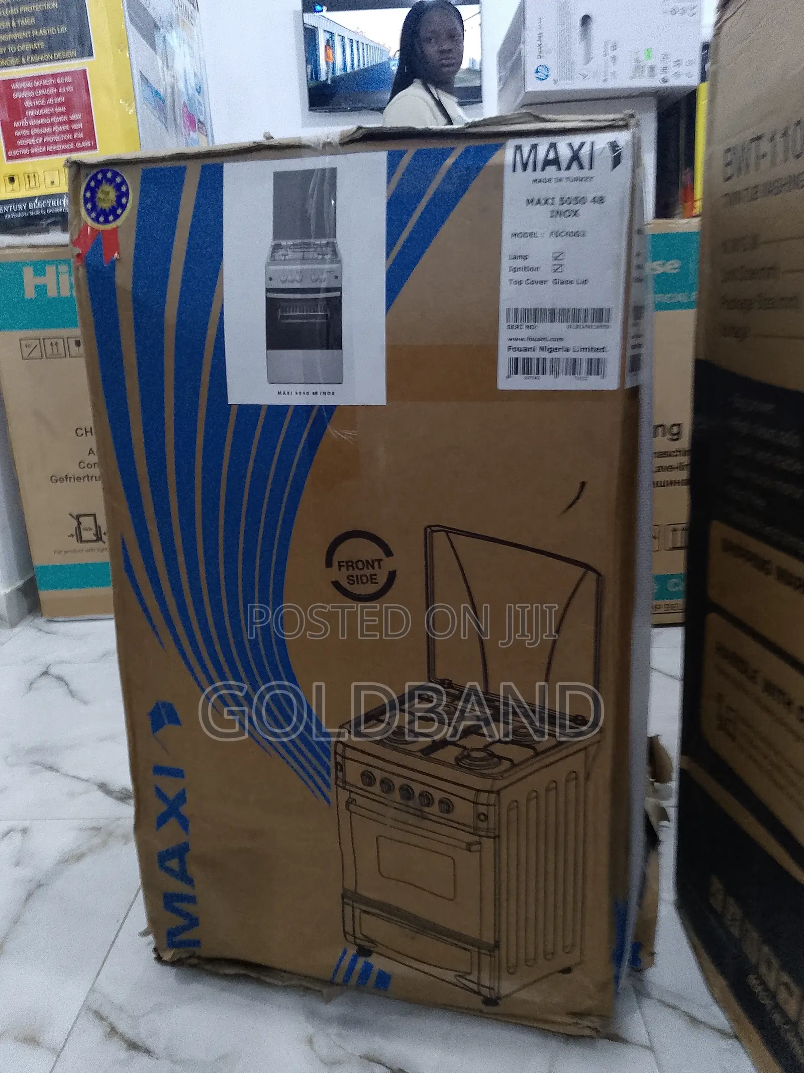 New Original Maxi 5050 4gas (4B Igl INOX )