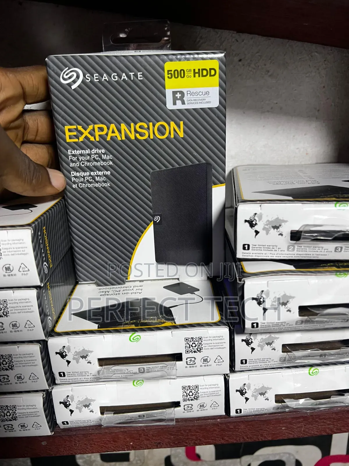 500gb Seagate Expansion External HDD (USA STANDARD)