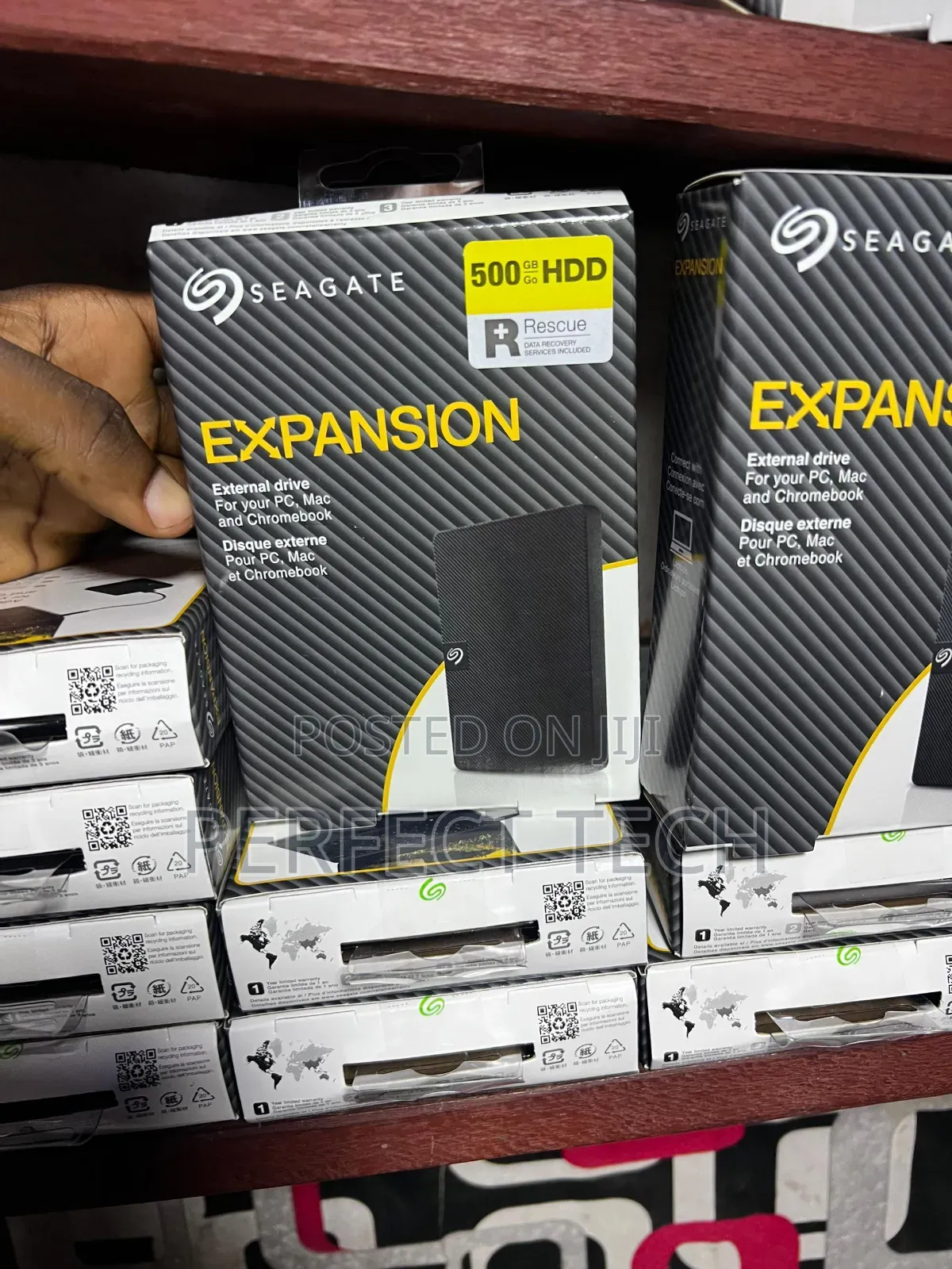 500gb Seagate Expansion External HDD (USA STANDARD)