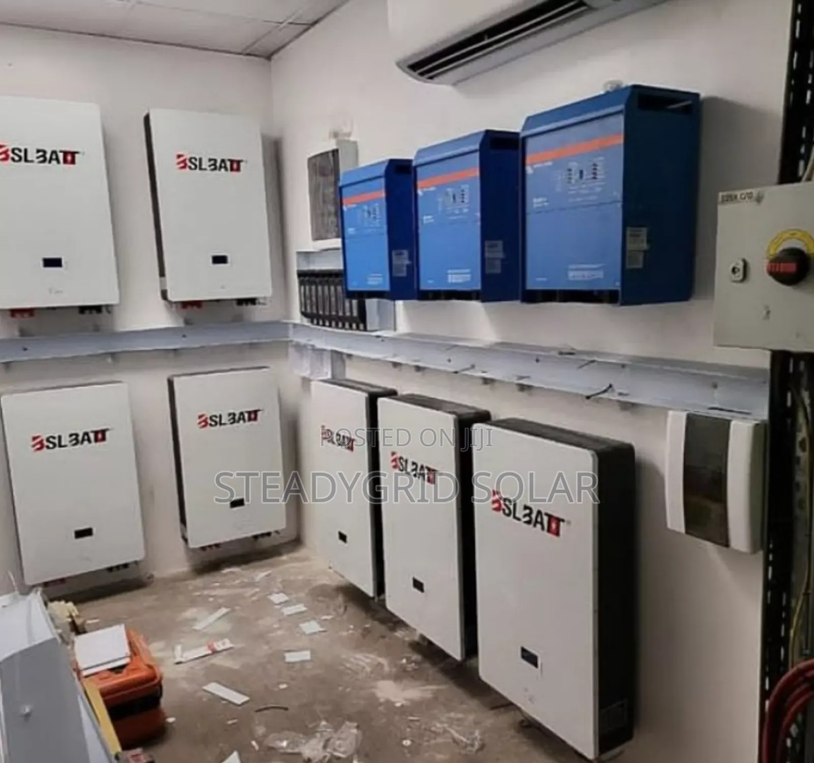 Victron Energy 30kva Inverter With 70kwh BSL Lithium Battery