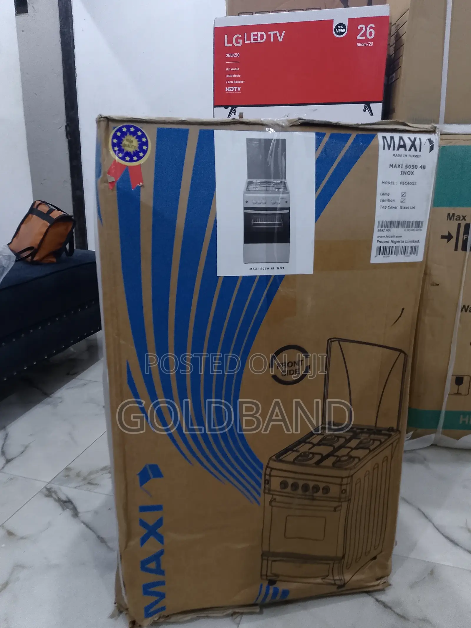 Brand New Maxi 4gas (4B Igl INOX )