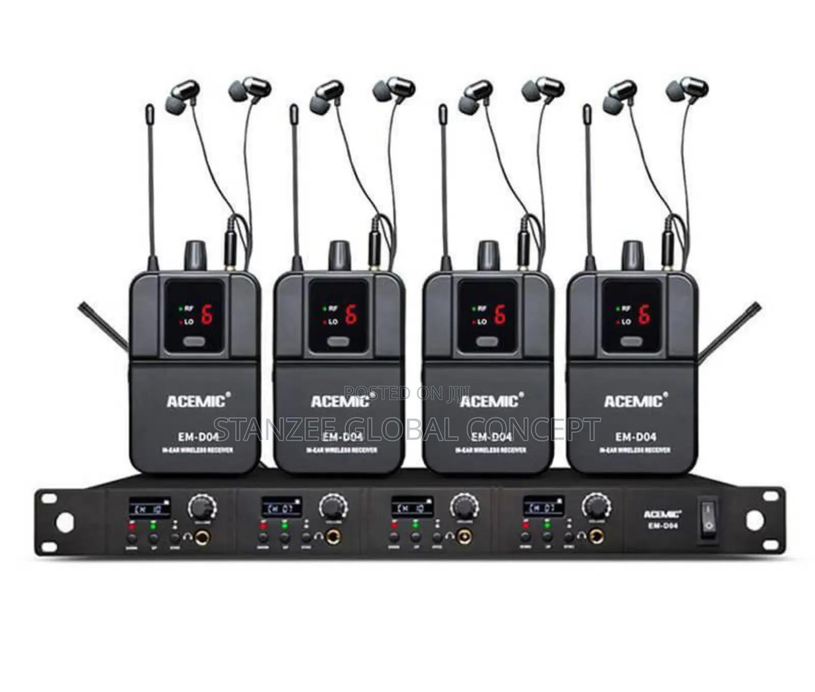 Acemic Em-D04 Four Channel in Ear Monitor Wireless