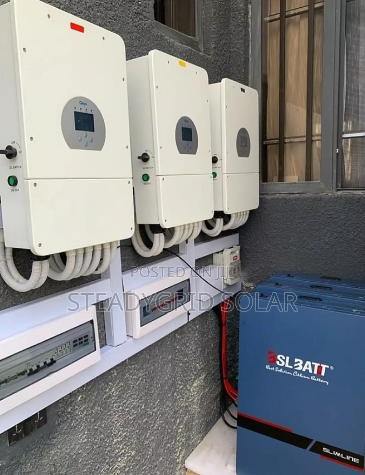 30kva Deye Inverter Set With 45kwh BSL Lithium Ion Batteries