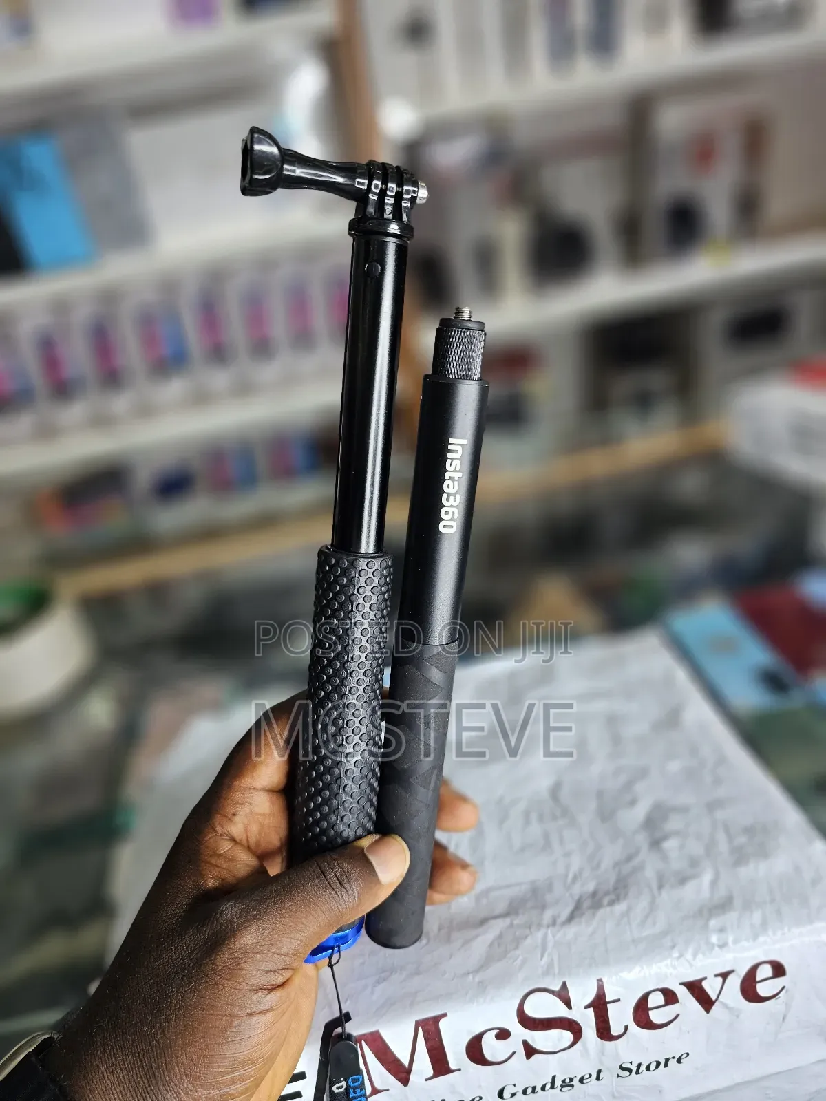 Insta360 X3 Action Camera With 2 Extended Selfie Stick