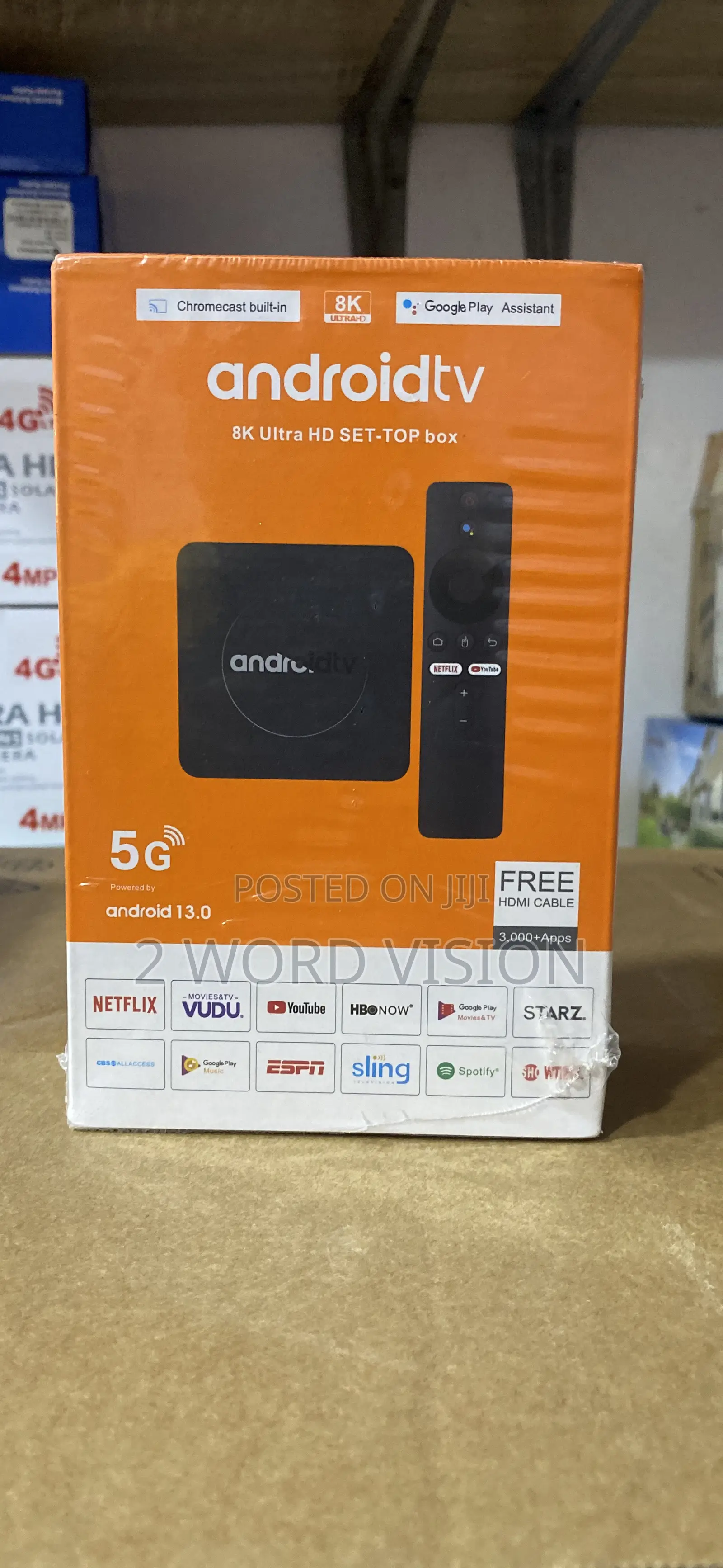 Ultra Hd Android Tv Box With 5g Network