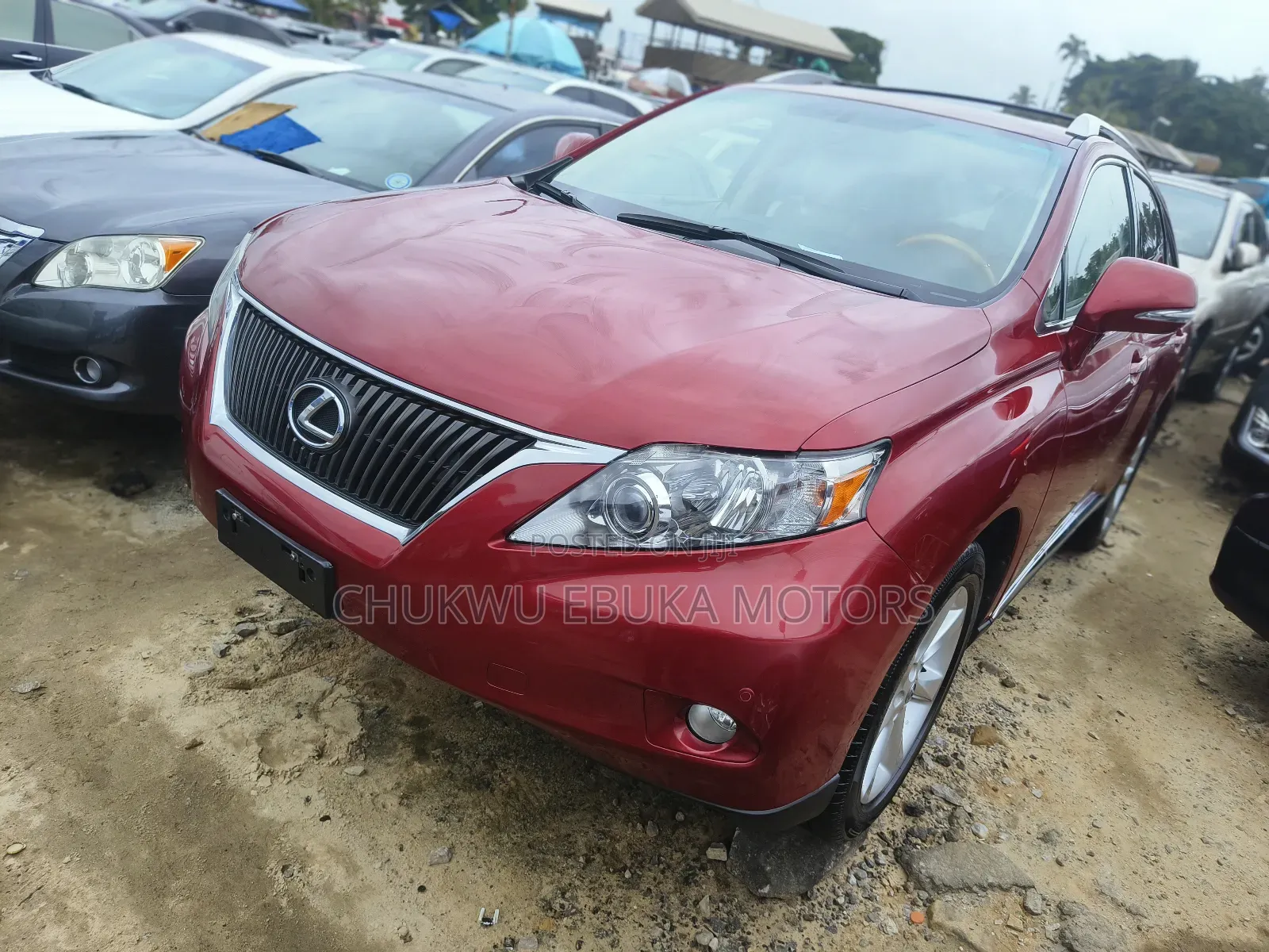 Lexus RX 350 AWD 2012 Red
