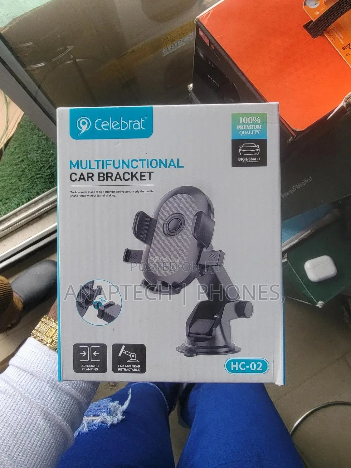 Celebrat Multifunctional Car Mobile Phone Holder