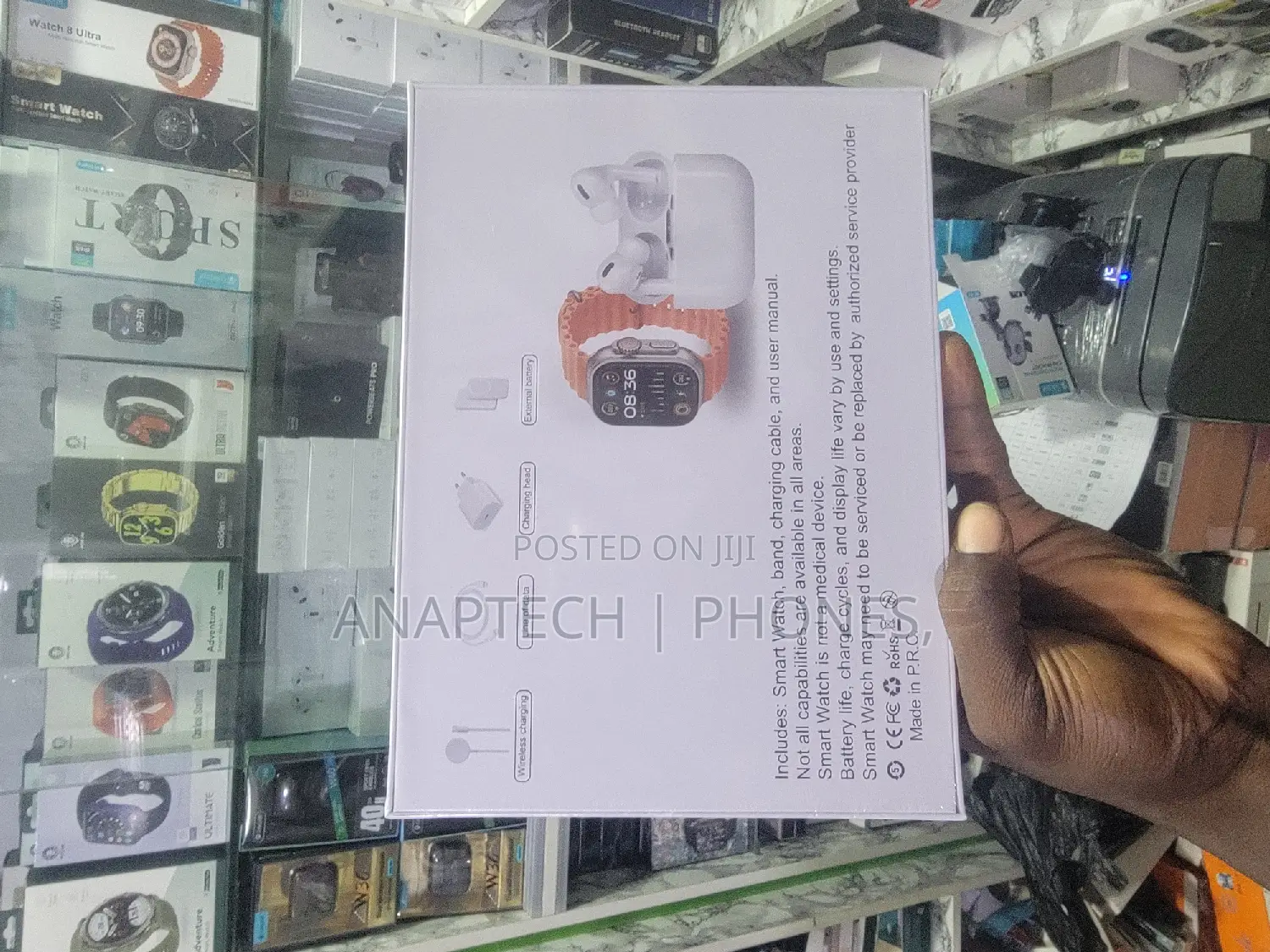 H15 Unique Combination Smart Watch, External Battery