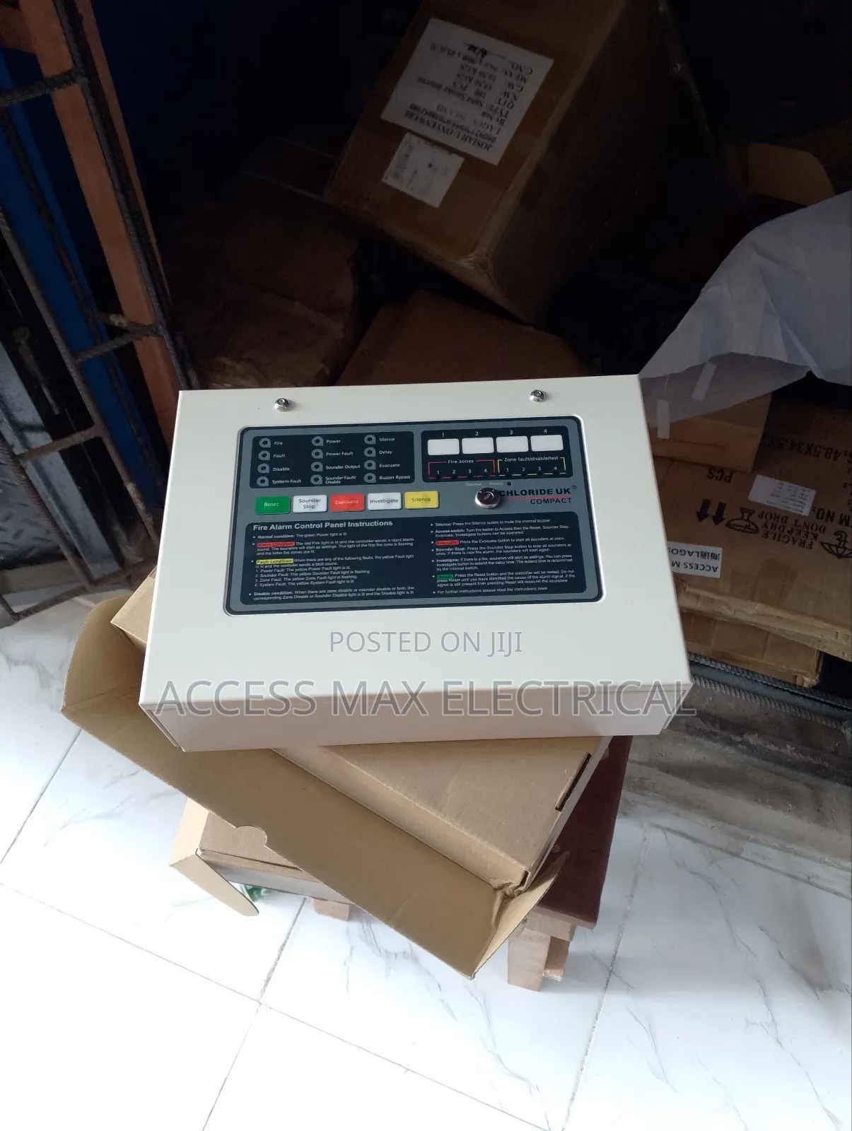 2 Zone Panel Chlorine UK