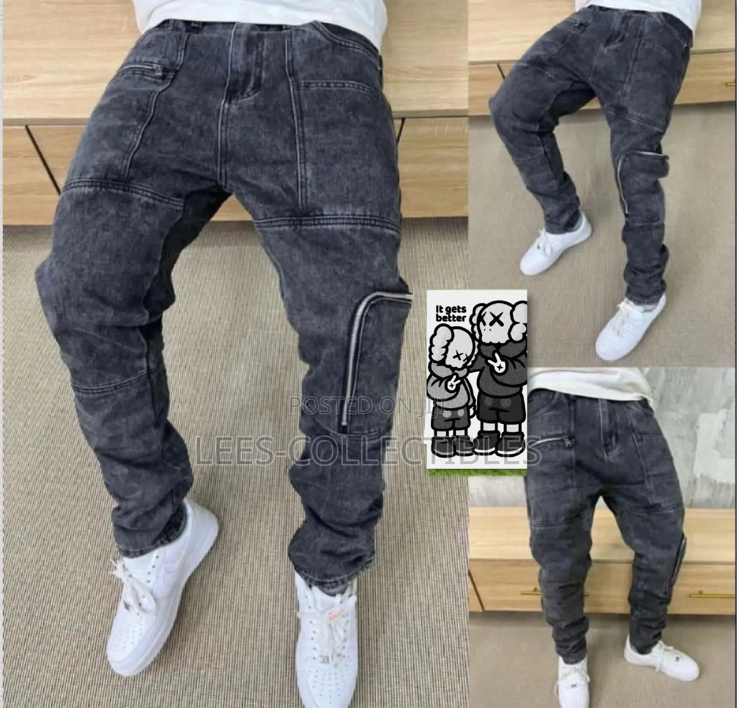 Quality Denim Baggy Jeans