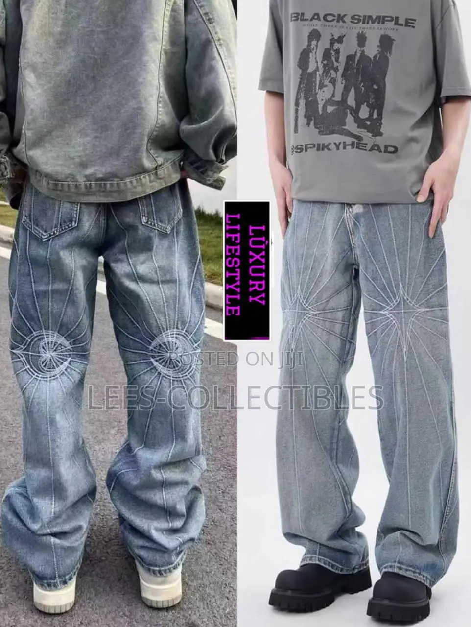 Quality Denim Baggy Jeans