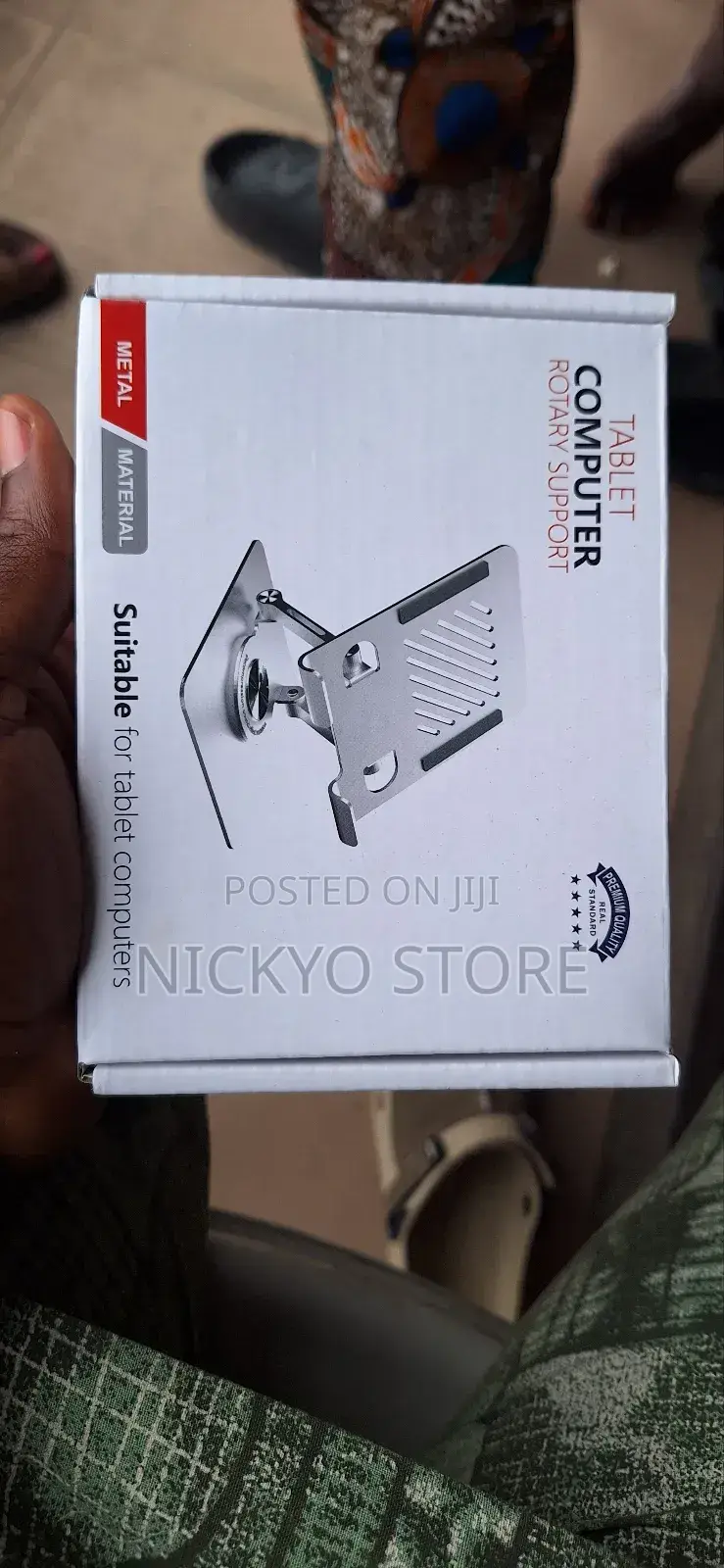 Portable Aluminum Laptop/Phone Holder