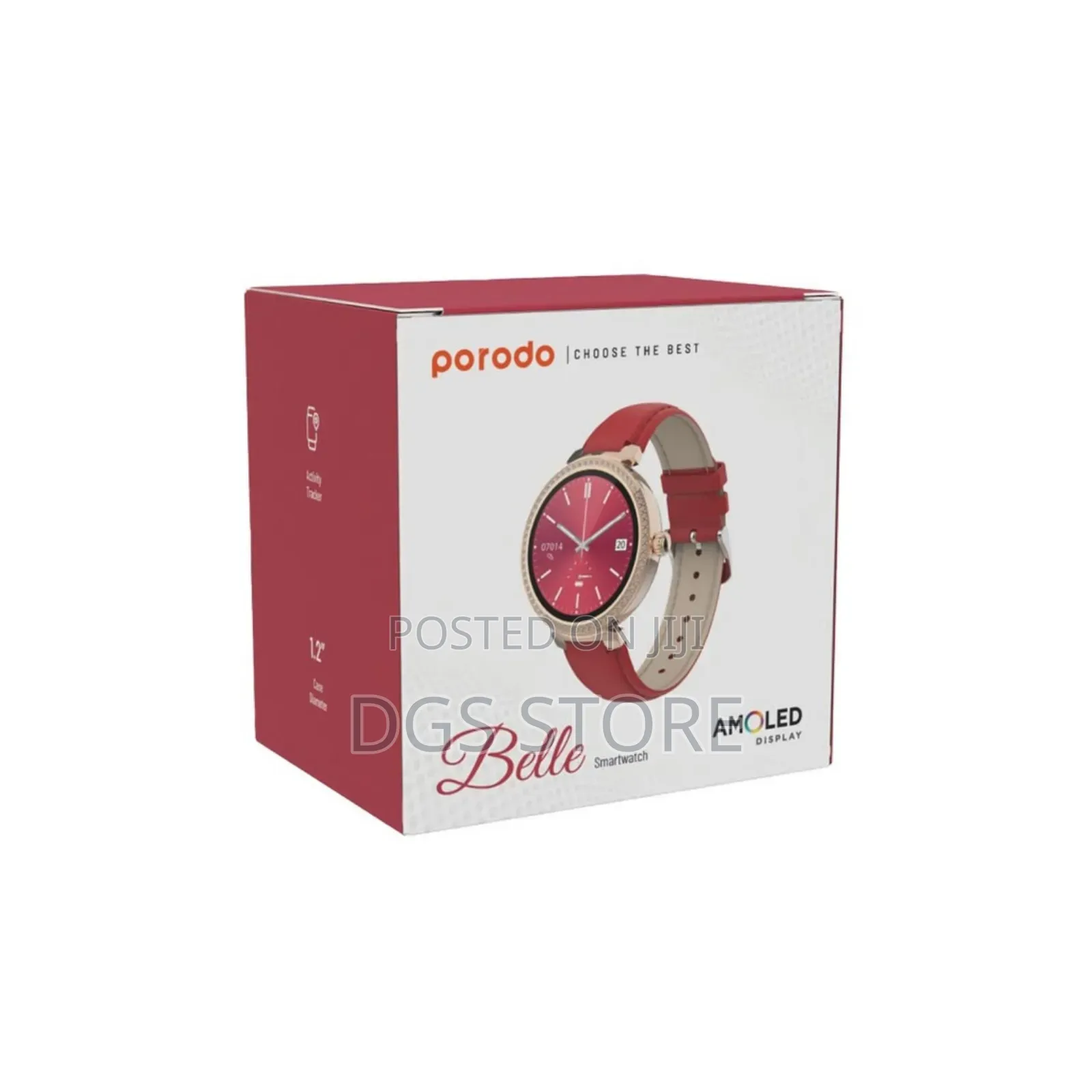 Porodo Belle Smartwatch AMOLED Display Smart