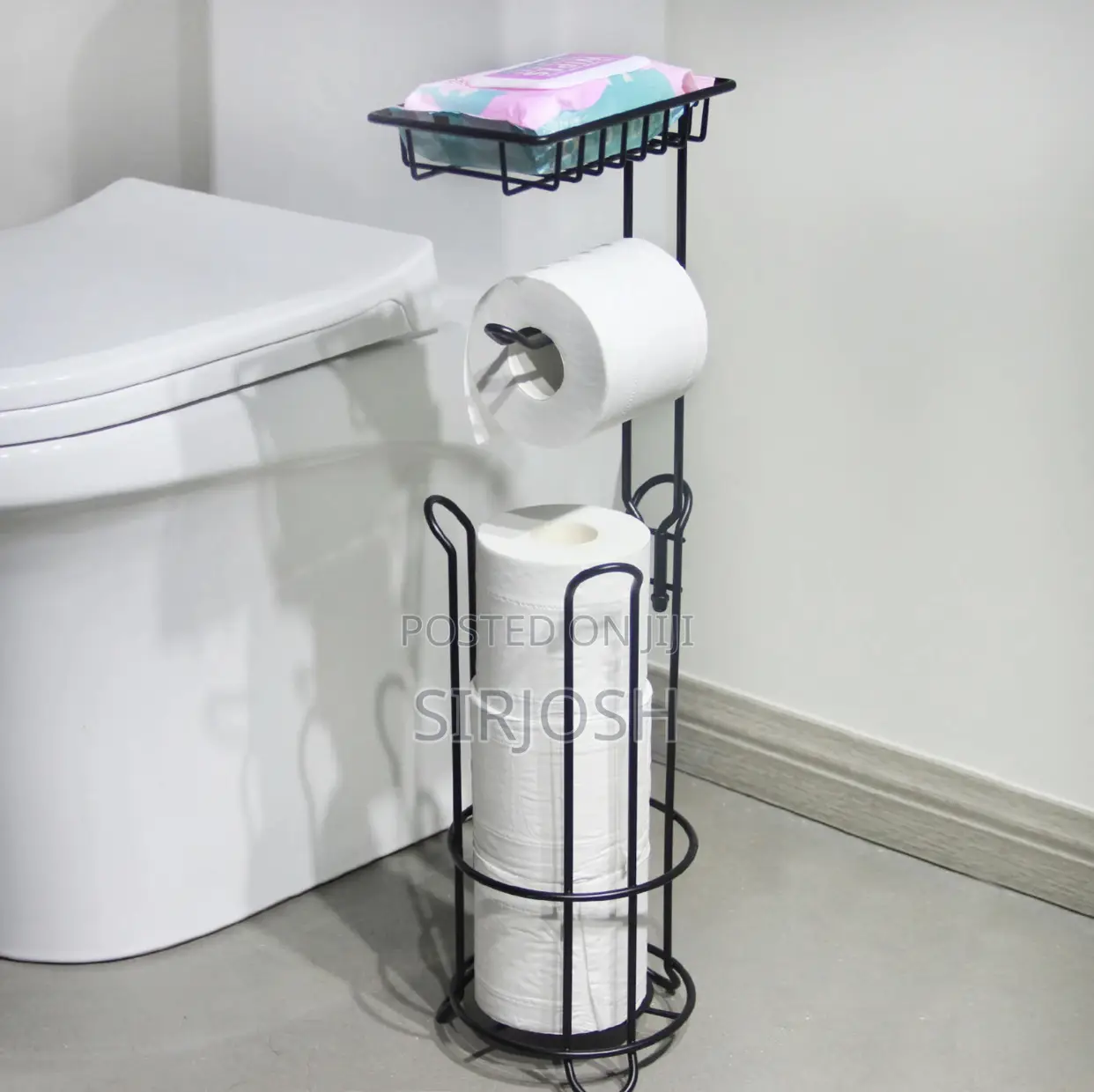 Toilet Tissue Phone Holder