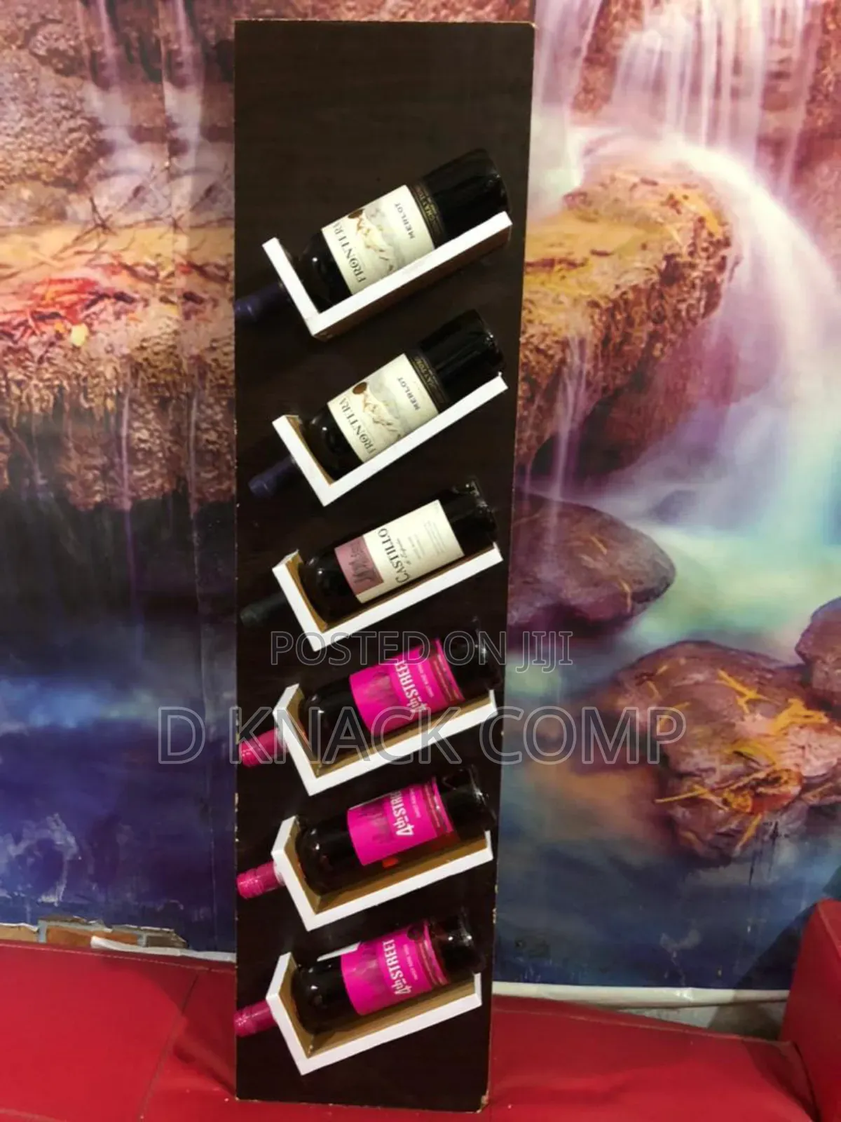 Portable Wine 5/6 Rack, Shelf, Storage