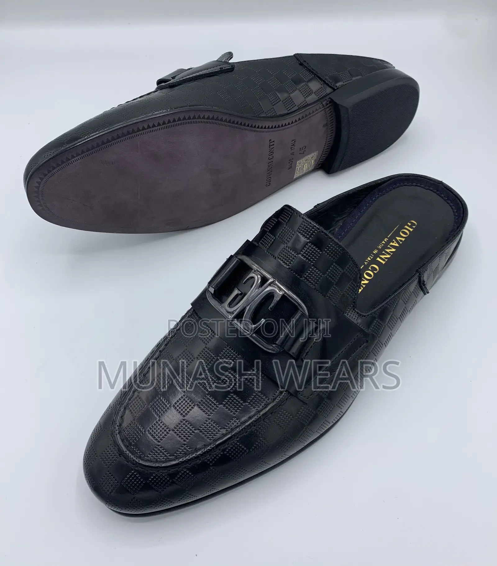 Original Pure Italian Giovani Conti Half Shoe