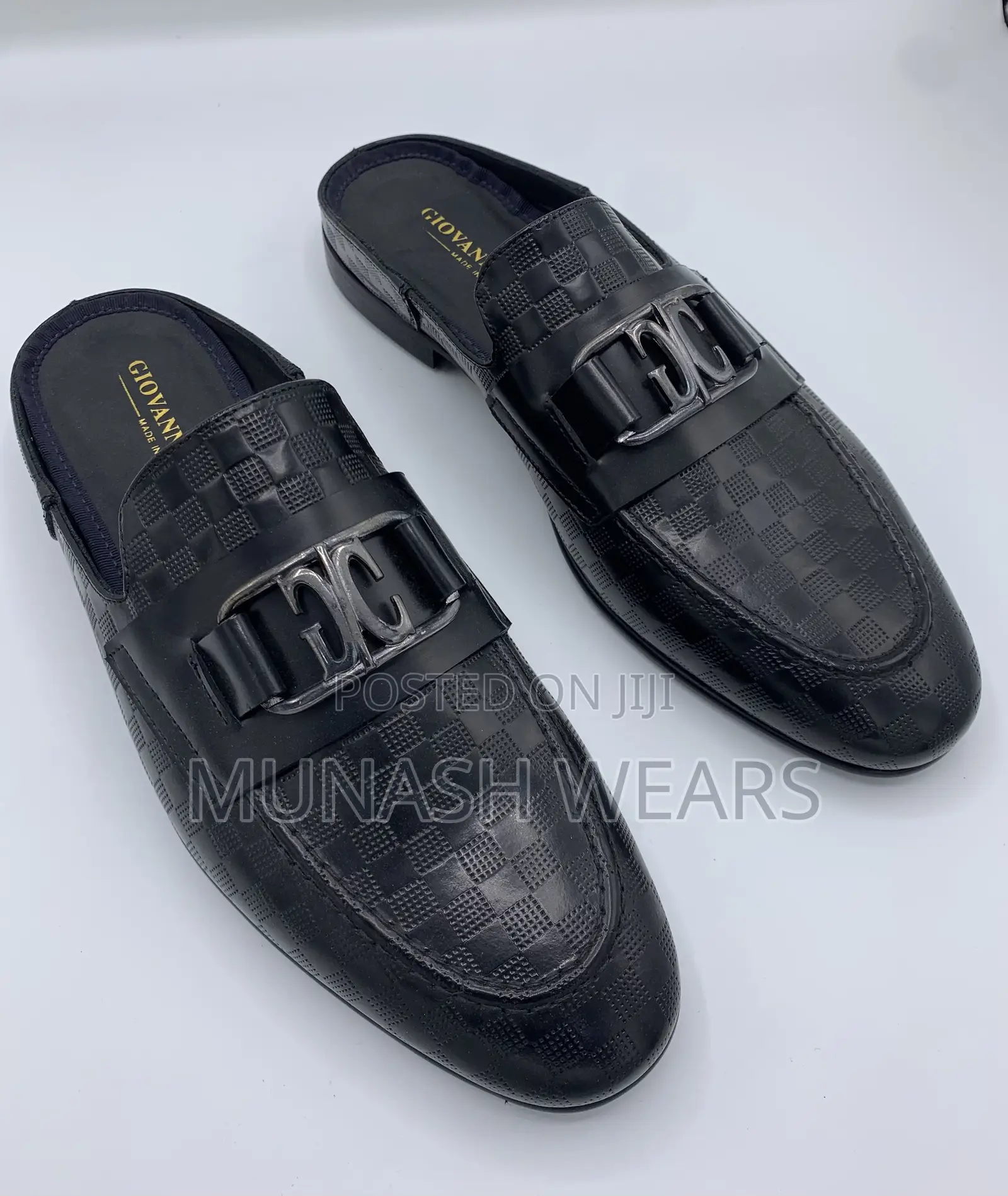 Original Pure Italian Giovani Conti Half Shoe