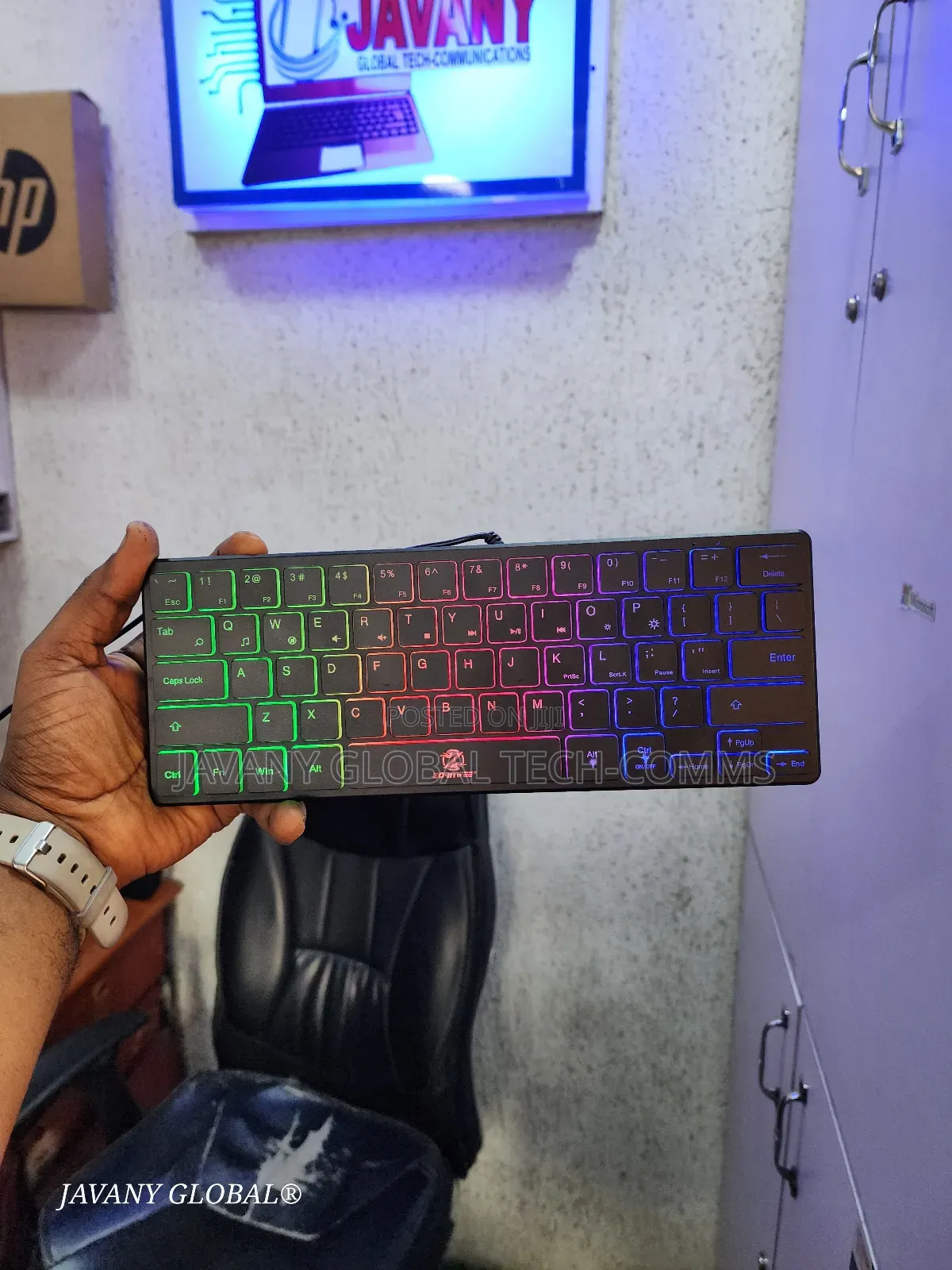 RGB Light External Wired Keyboard