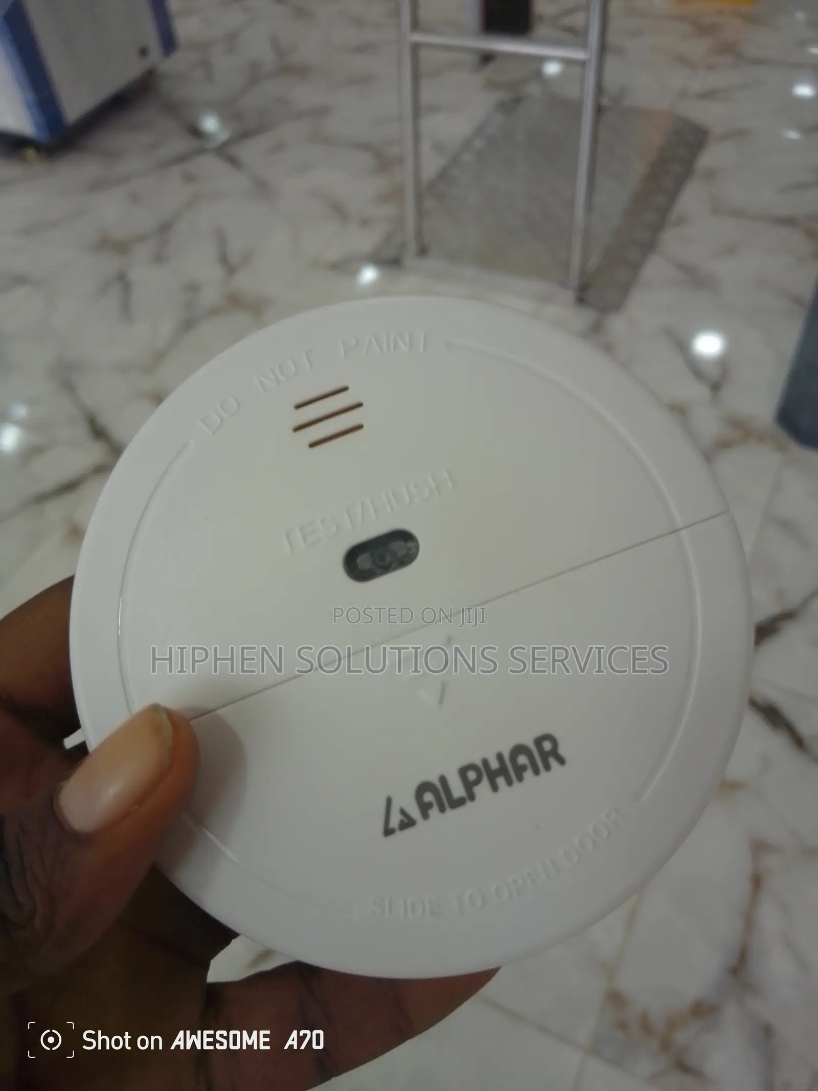 Home Office Smoke Detector Alarm