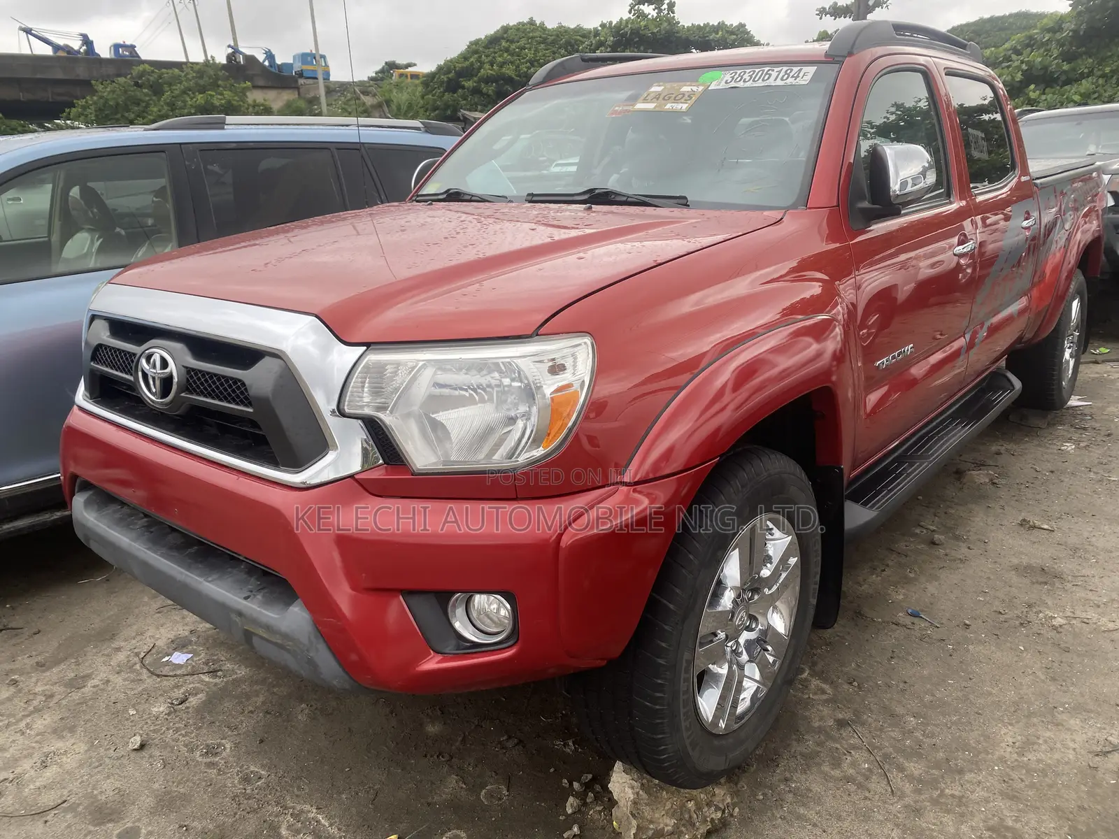 Toyota Tacoma V6 4dr Double Cab 4WD 5.0 ft. SB (4.0L 6cyl 5A) 2014 Red