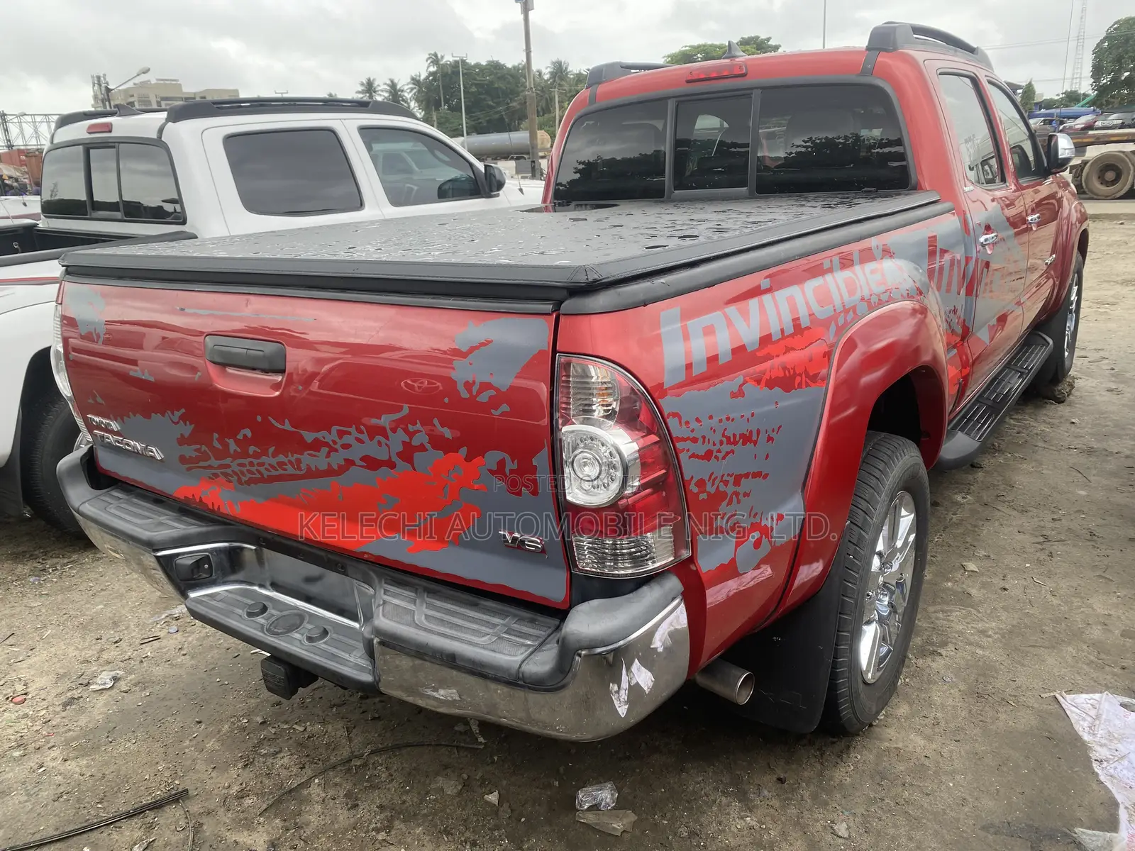 Toyota Tacoma V6 4dr Double Cab 4WD 5.0 ft. SB (4.0L 6cyl 5A) 2014 Red