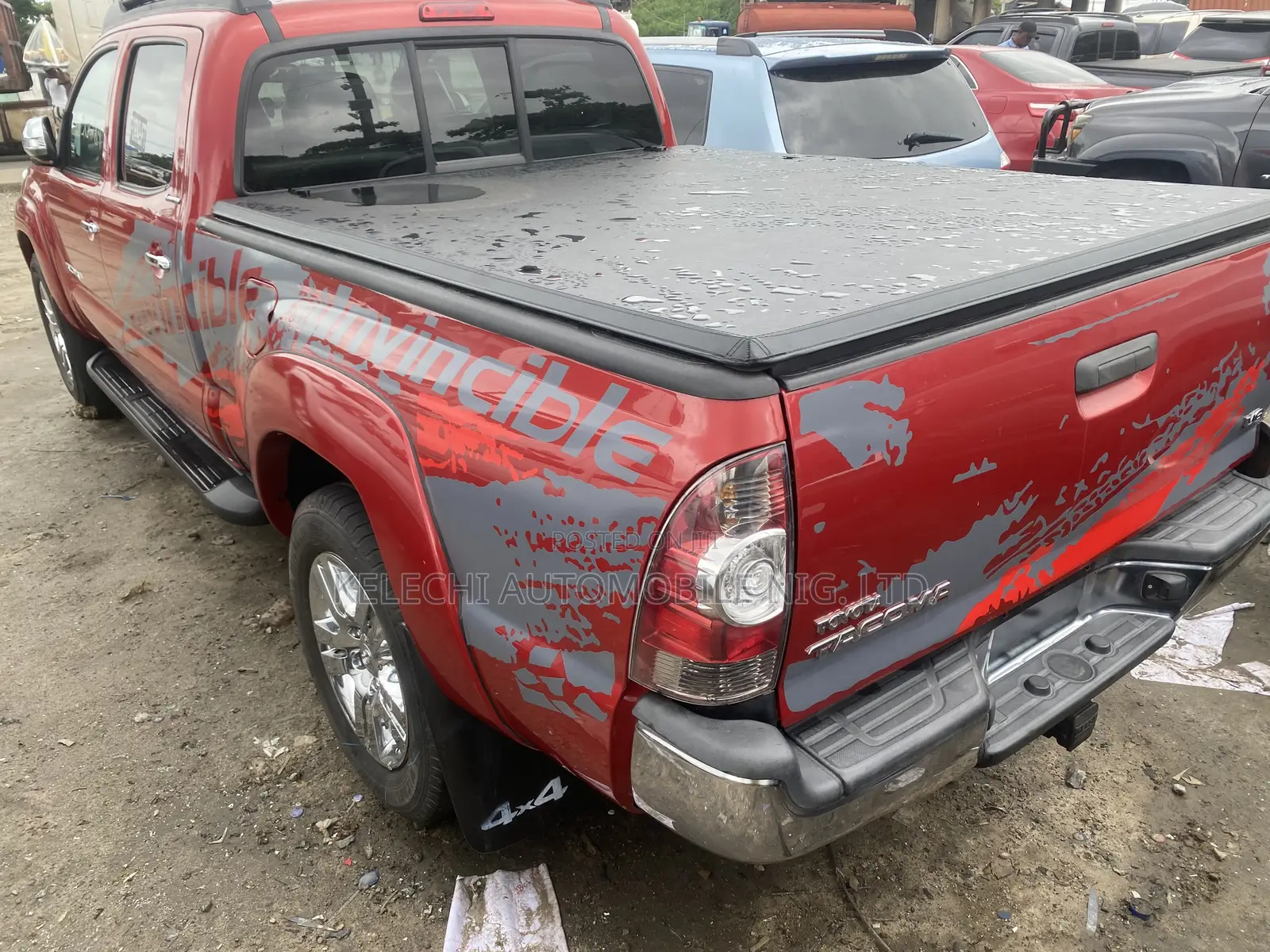 Toyota Tacoma V6 4dr Double Cab 4WD 5.0 ft. SB (4.0L 6cyl 5A) 2014 Red