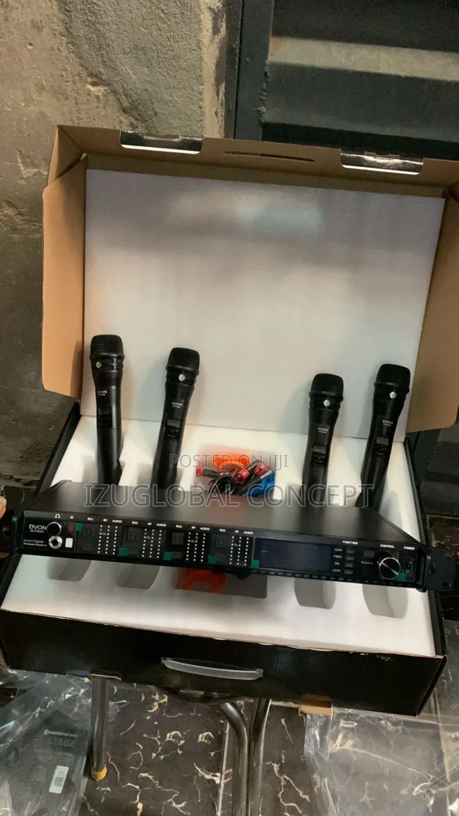 Dvon Act 9460 4in1 Professional Selateble Frequency Wireless
