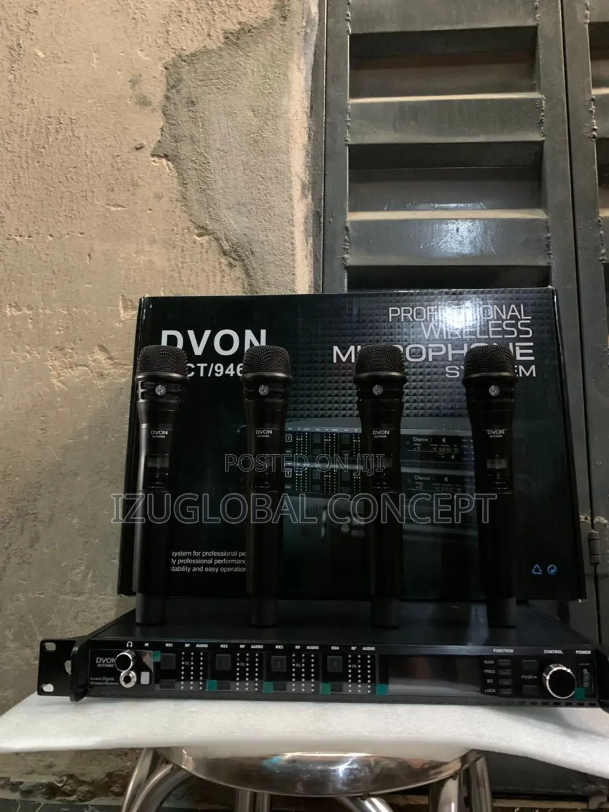 Dvon Act 9460 4in1 Professional Selateble Frequency Wireless