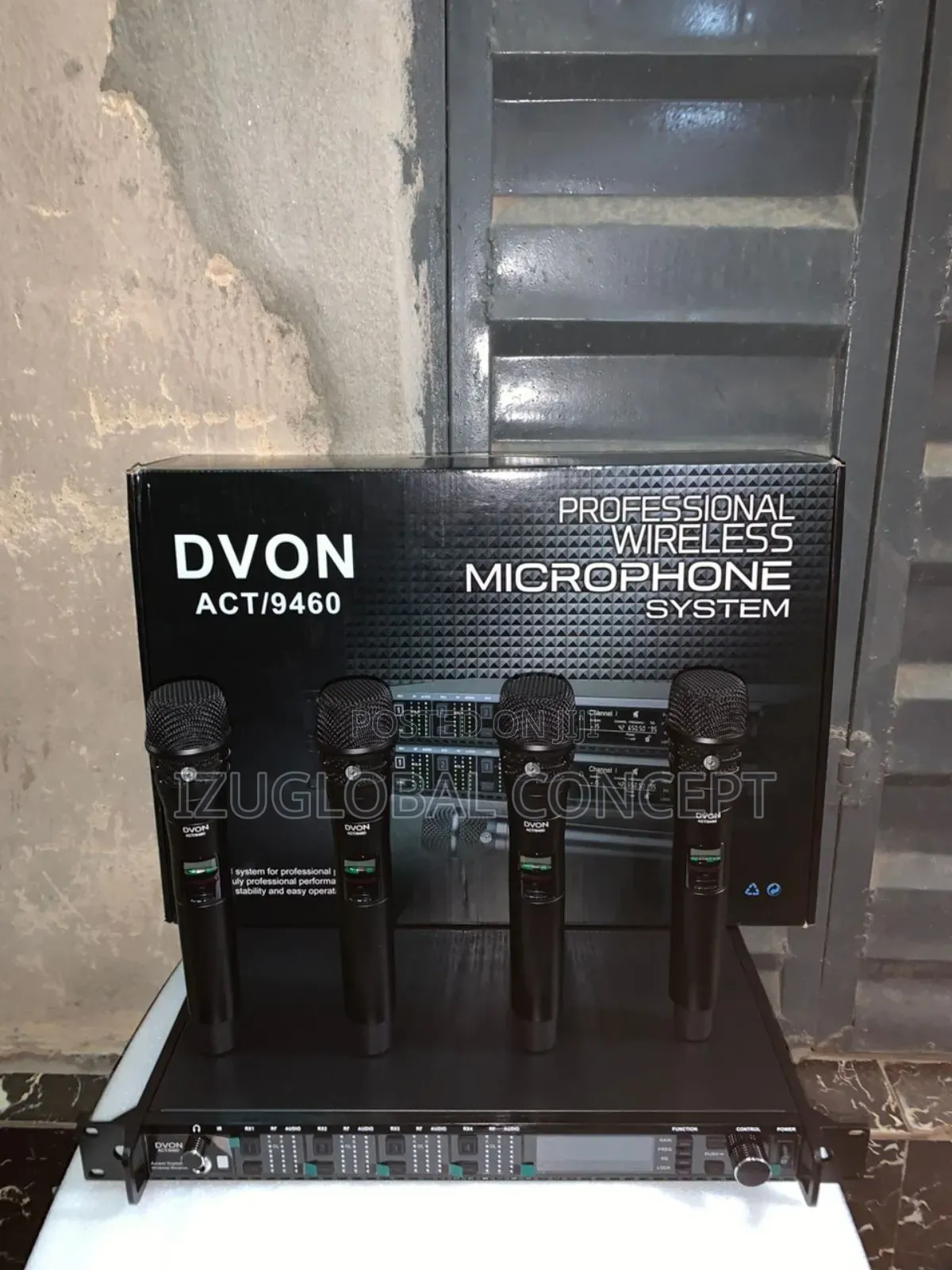 Dvon Act 9460 4in1 Professional Selateble Frequency Wireless